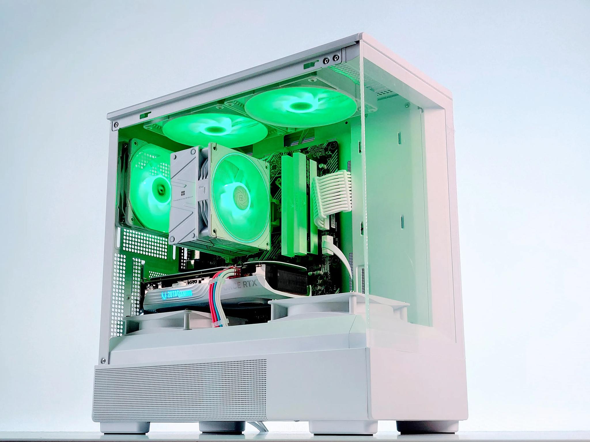 🩷🩵🤍Zen-Oh👑Gaming PC🪐Nvidia RTX 4070 12GB🪐AMD Ryzen 5 5600🪐32GB DDR4🪐 1TB SSD