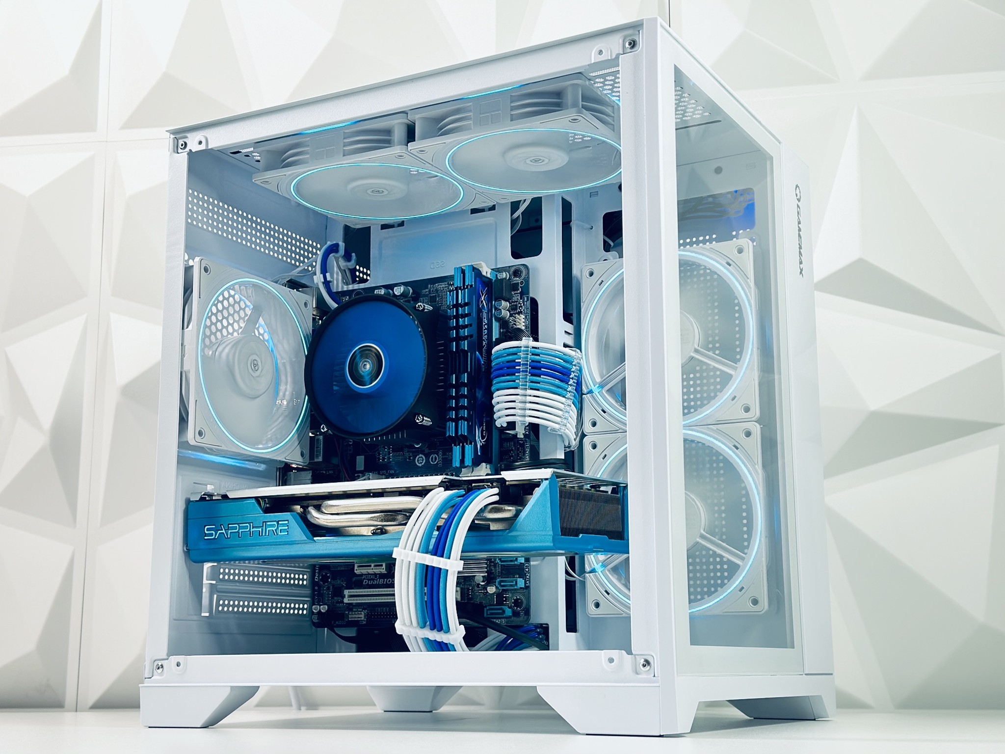 🤍🤖☃️BB-8 Gaming PC-AMD RX 580 8GB❄️Intel Core i7 3770❄️16GB DDR3 1600MHZ❄️512GB SSD