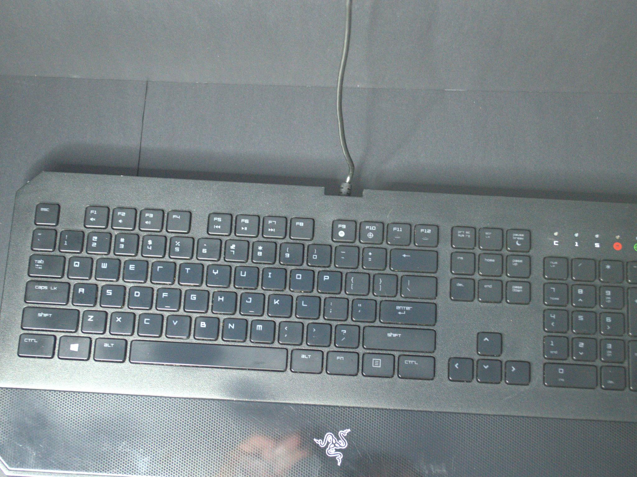 Razer DeathStalker Expert Gaming Keyboard – Backlit Low Profile Keys