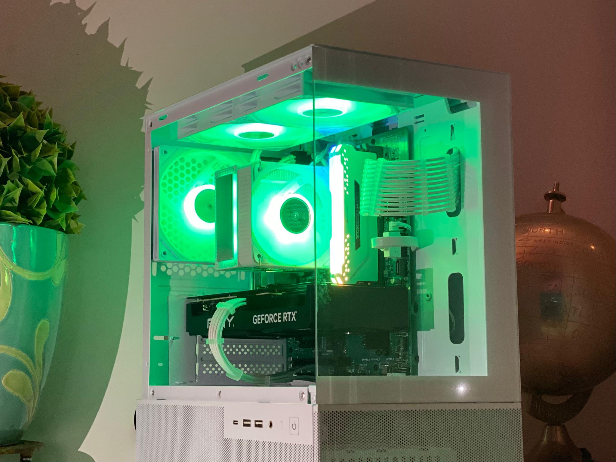 M-ATX/1440p Gaming PC⚪️ RTX 4070⚪️ Intel 13th Gen@4.6GHz⚪️ 32GB RAM⚪️ 1.5TB NVMe/SSD⚪️ Windows 11