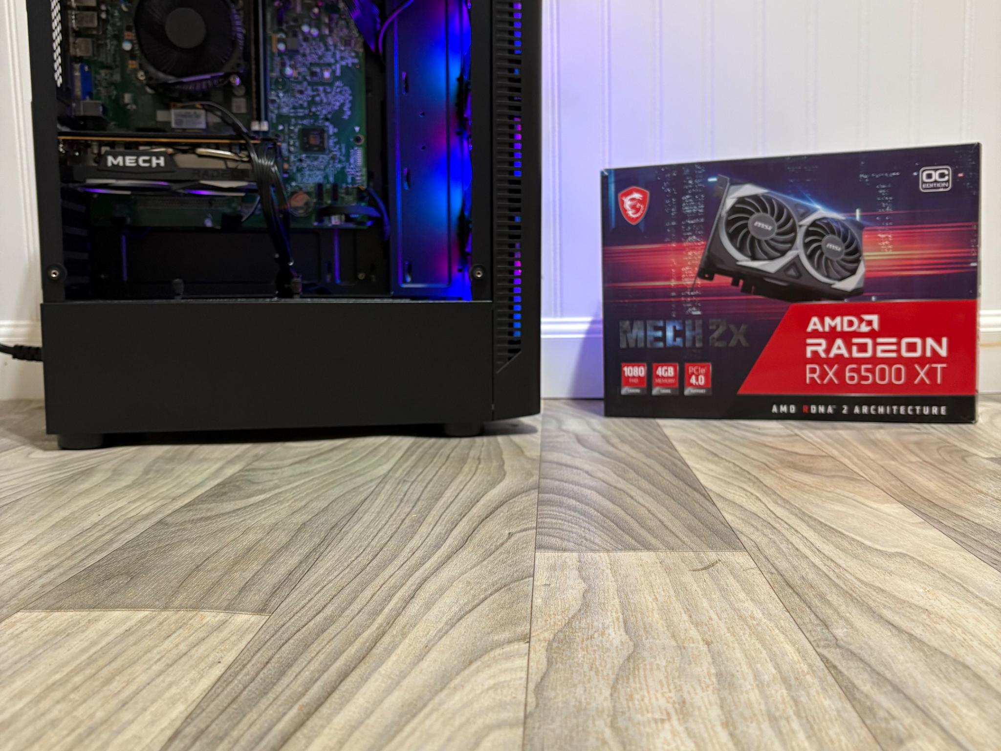 RGB Gaming PC! I5 RX 6500XT