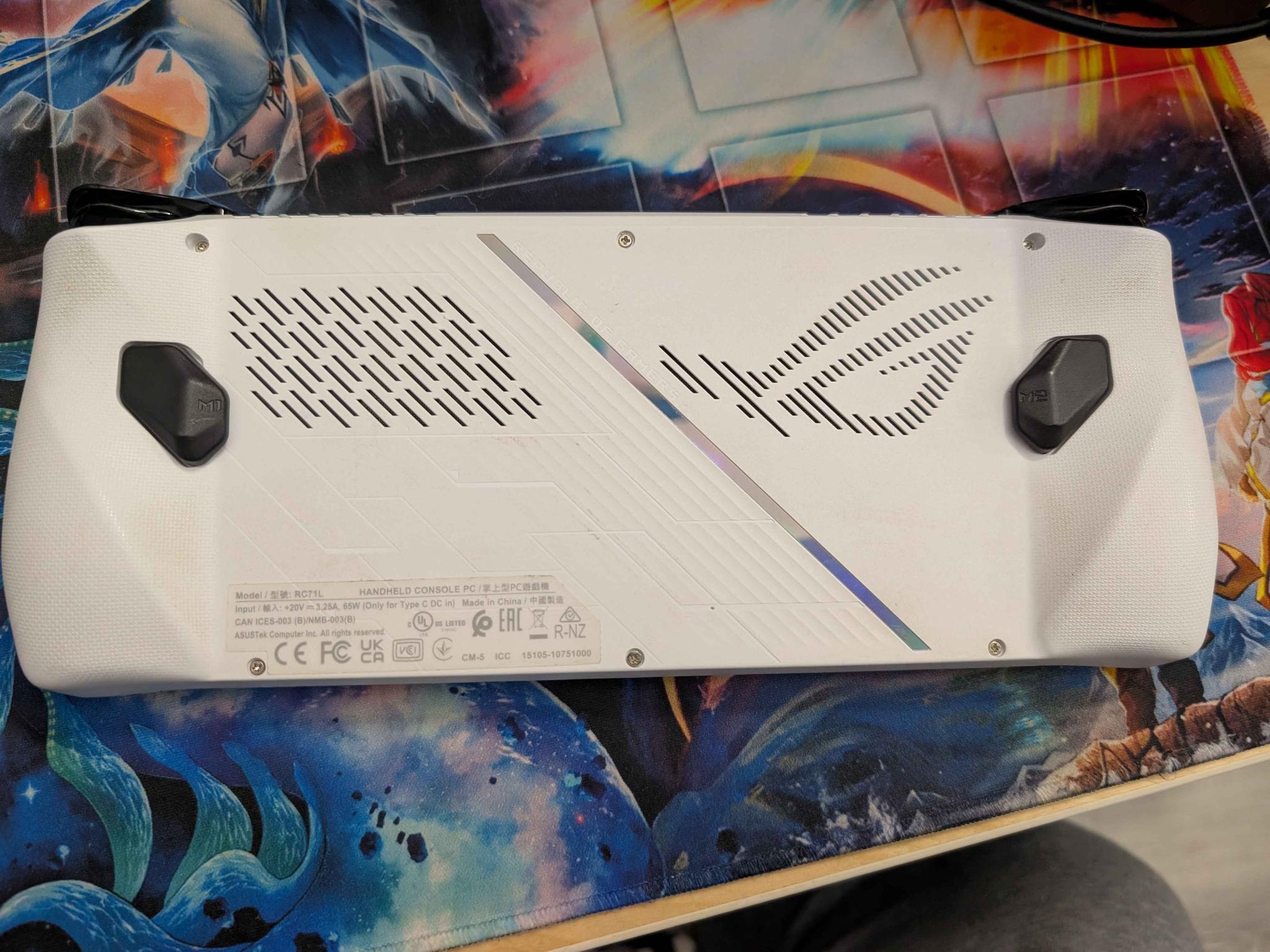 ROG Ally Z1 Extreme 512gb with Docking station and Travel Case.