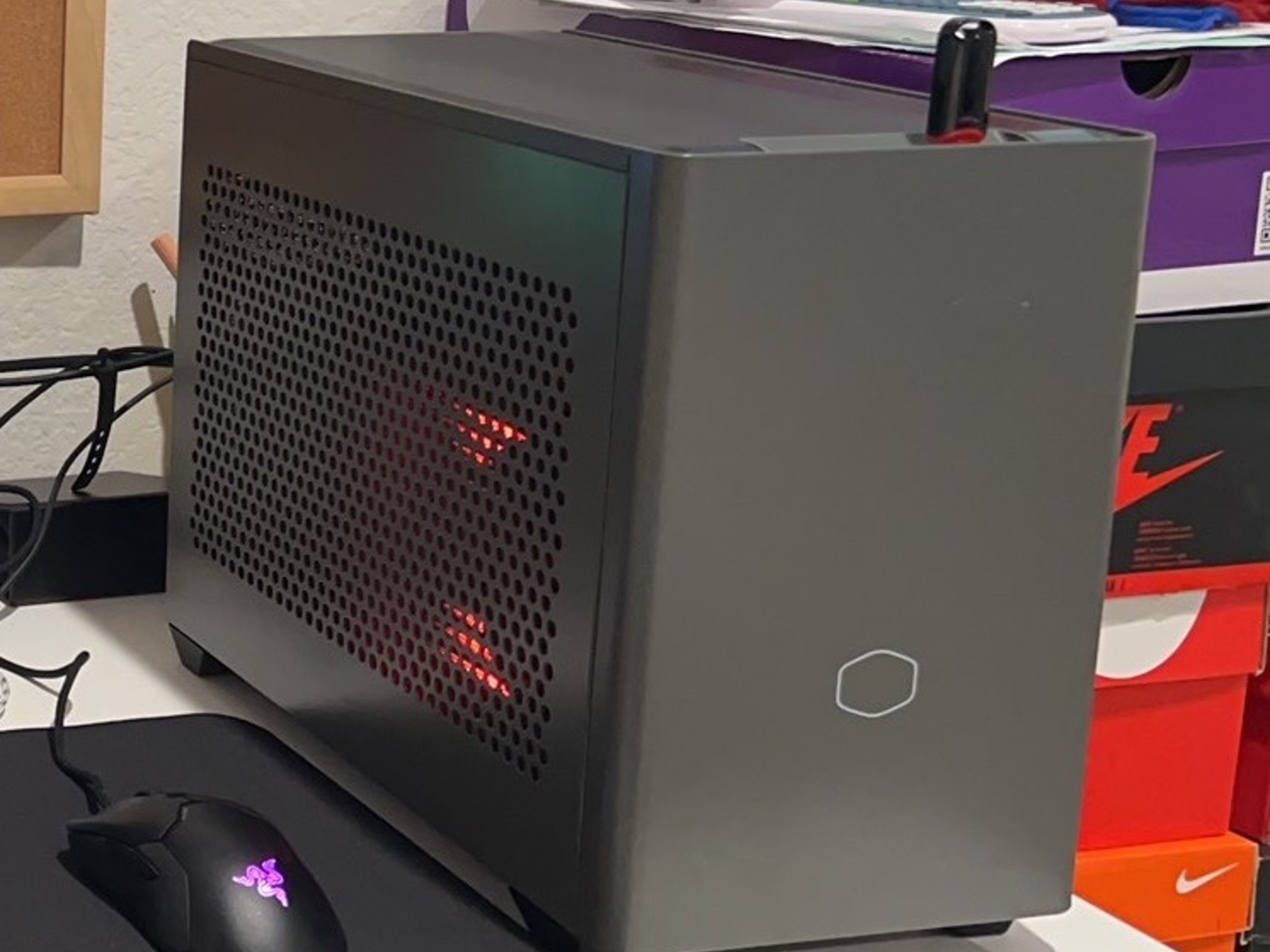 Cooler Master NR200P MAX Mini-ITX Case (with Noctua fans, READ DESCRIPTION)