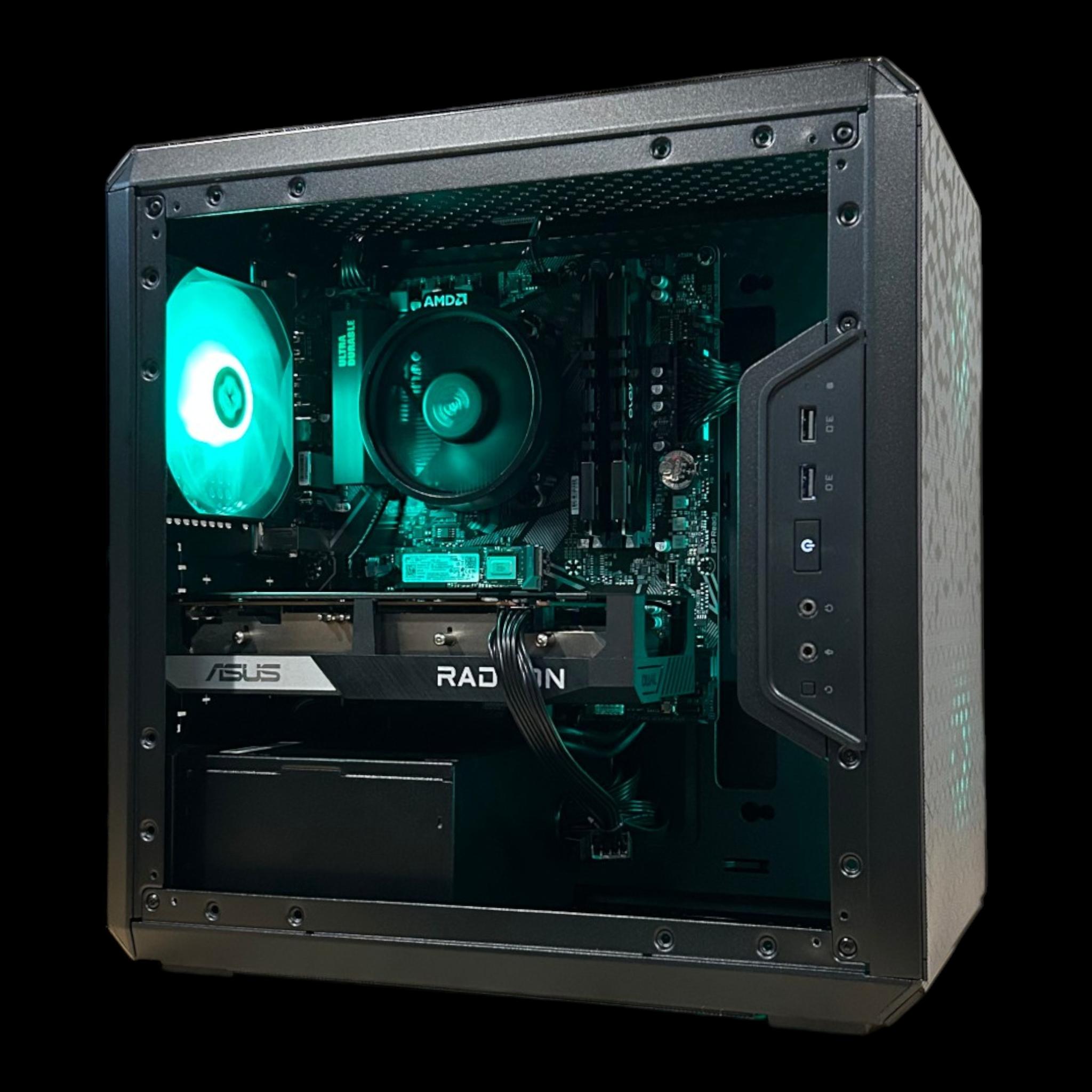RX 6600 8GB | Ryzen 5 5500 | 16GB DDR4 | WI-FI | The Entry Level Beast RX