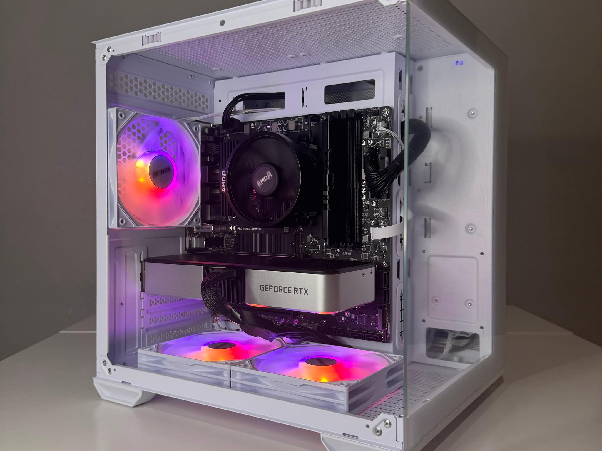 Ryzen 5 5500 | RTX 3060 TI 8GB | 16GB DDR4 Ram | 1TB NVME | WIFI/BT | Windows 11 Pro