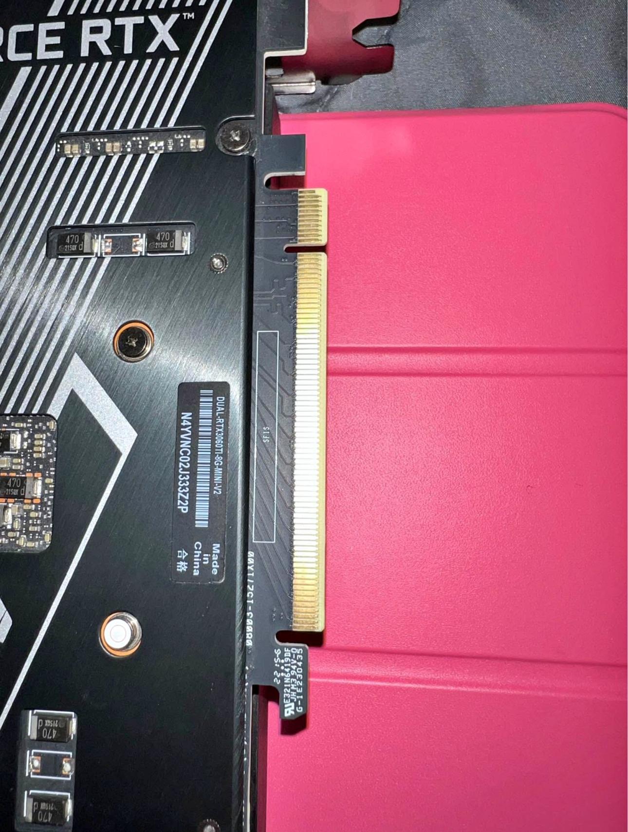 ASUS TUF Gaming NVIDIA GeForce RTX 3060 Ti V2 OC 8GB GDDR6 Graphics Card
