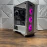 White RGB Gaming PC | Ryzen 7 2700X | RX 580 8GB | 16GB RAM | 2.24TB Storage SSD + HDD