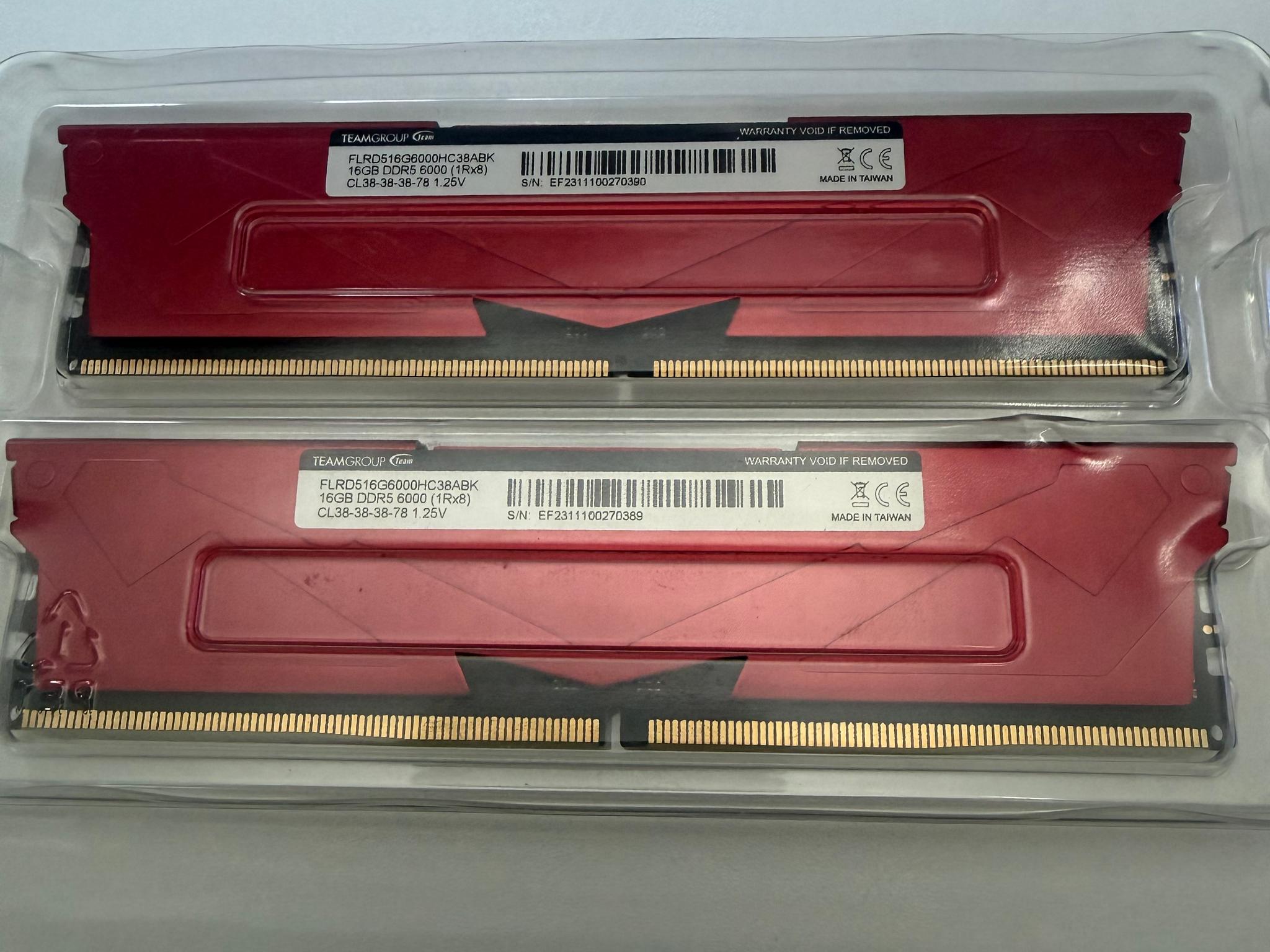 TEAMGROUP T-Force Vulcan alpha 32GB DDR5-6000 (2x16GB) - Image 2