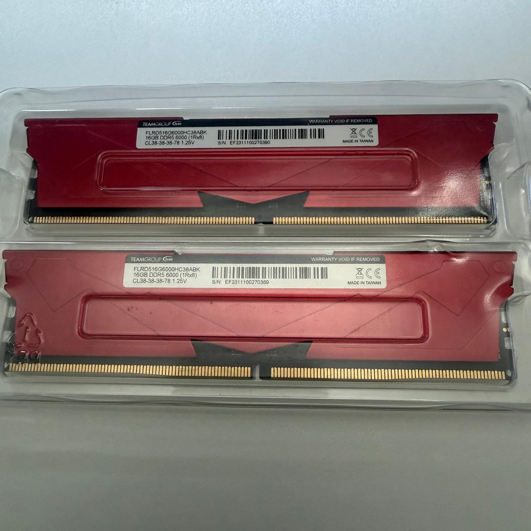 TEAMGROUP T-Force Vulcan 32GB DDR5-6000 (2x16GB)