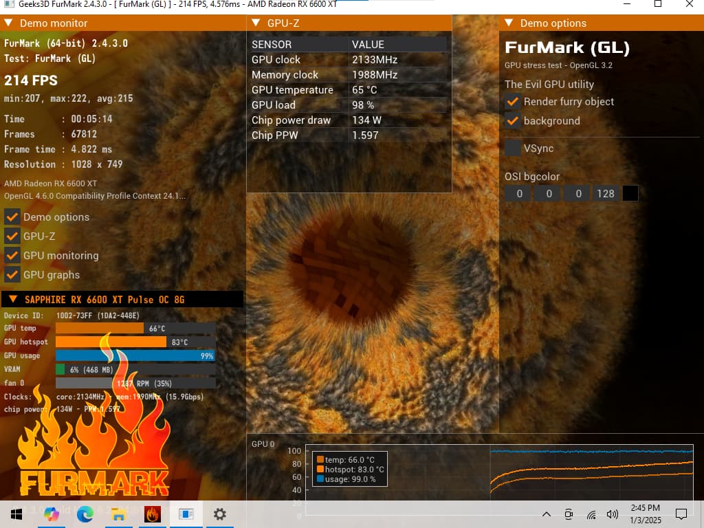 Sapphire PULSE AMD Radeon RX 6600 XT