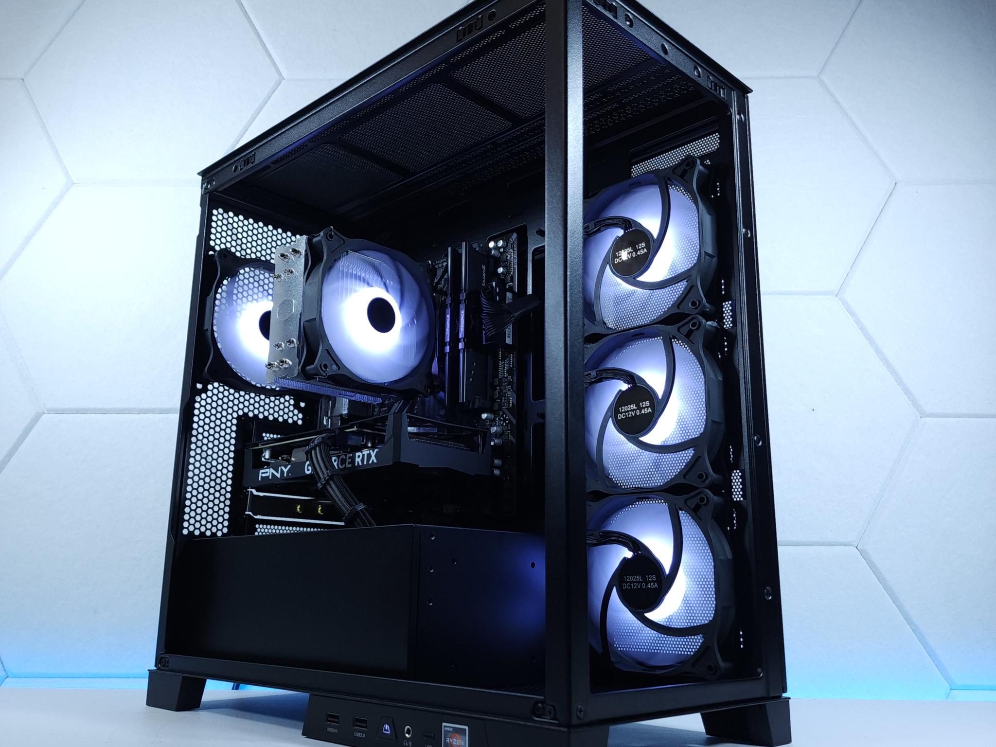 💚RTX 4060●Ryzen 5 5600GT●1TB M.2 SSD●16GB 3200MHz●1080p Gaming Computer