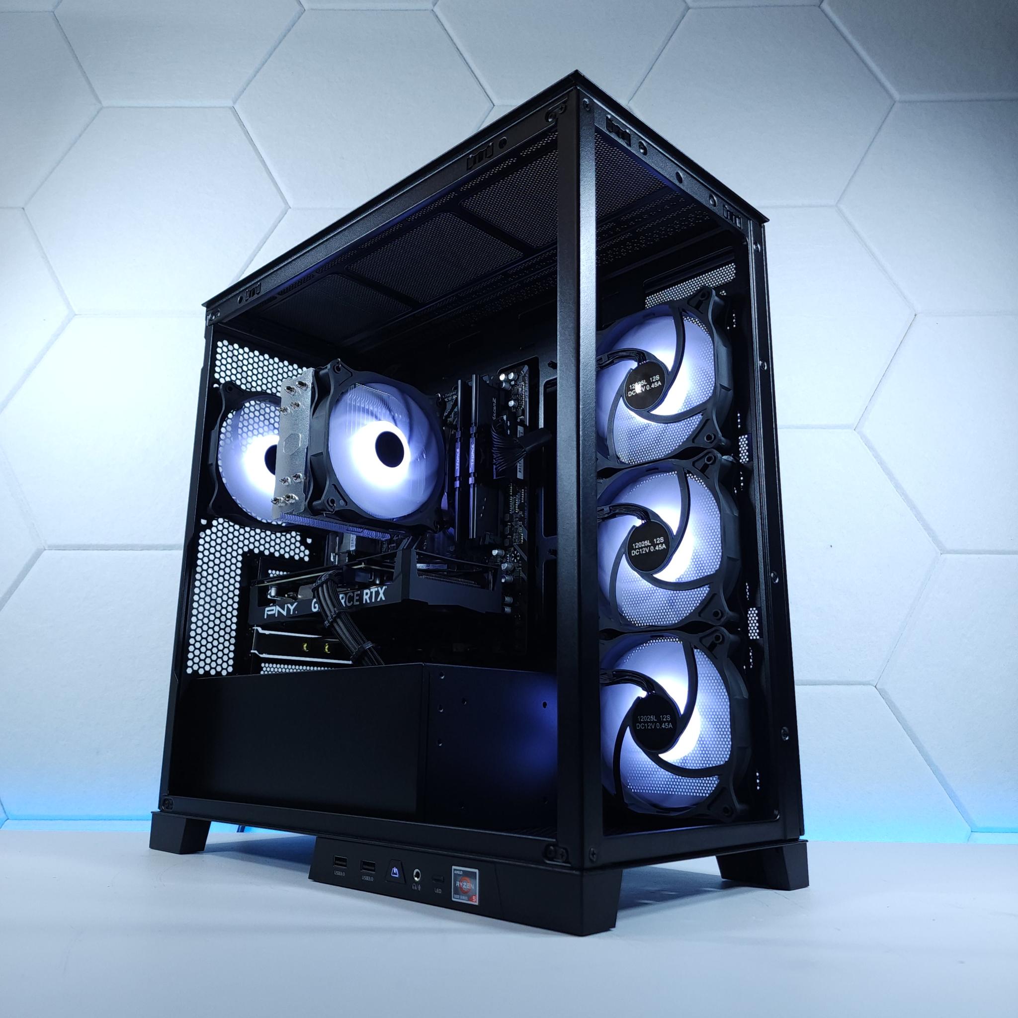 💚RTX 4060●Ryzen 5 5600GT●1TB M.2 SSD●16GB 3200MHz●1080p Gaming Computer