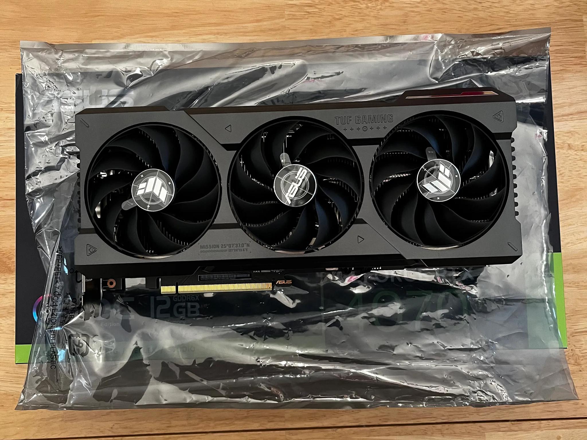ASUS TUF Gaming RTX 4070 TI OC 12GB