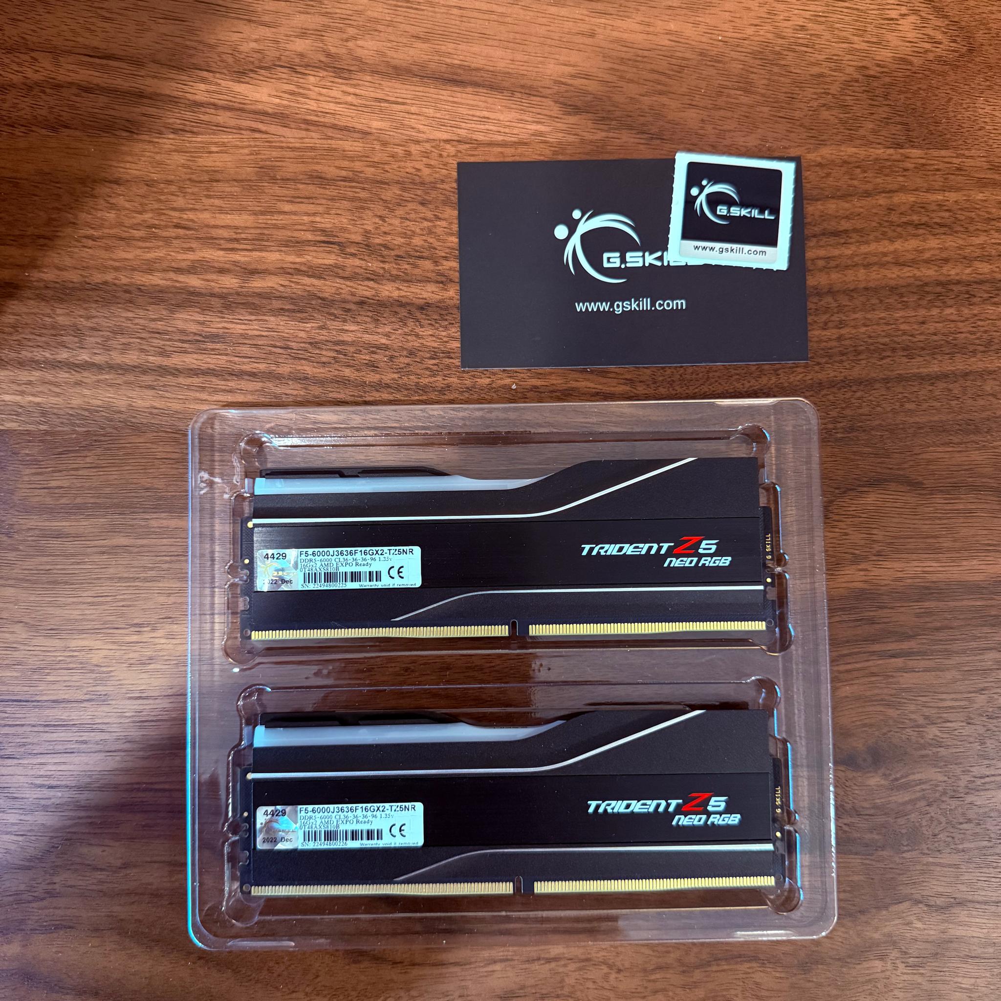 ASUS X870 + G.SKILL 32GB DDR5 Bundle