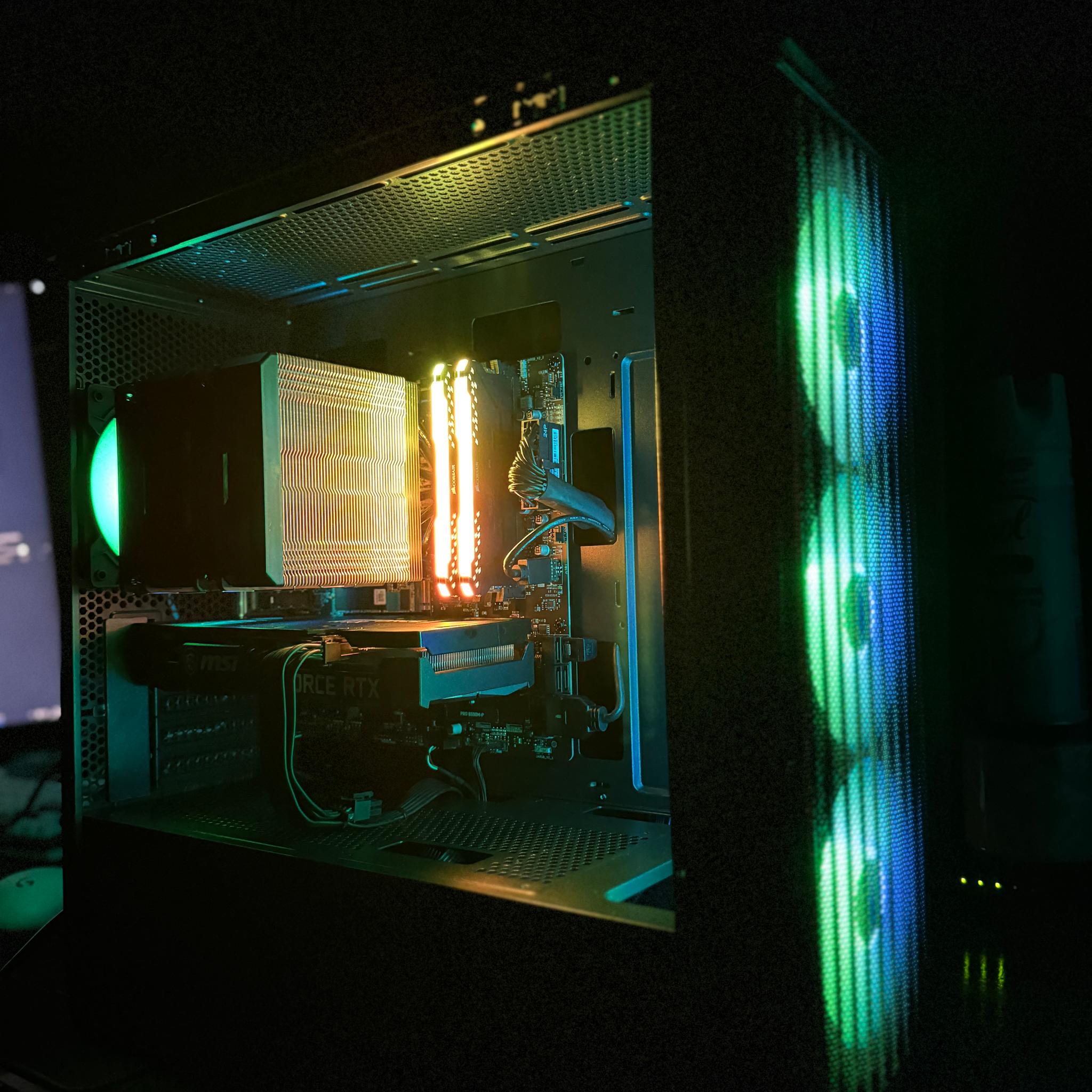 GeForce RTX 3060 Custom Gaming PC - Ryzen 7 3700X, 512GB NVMe SSD