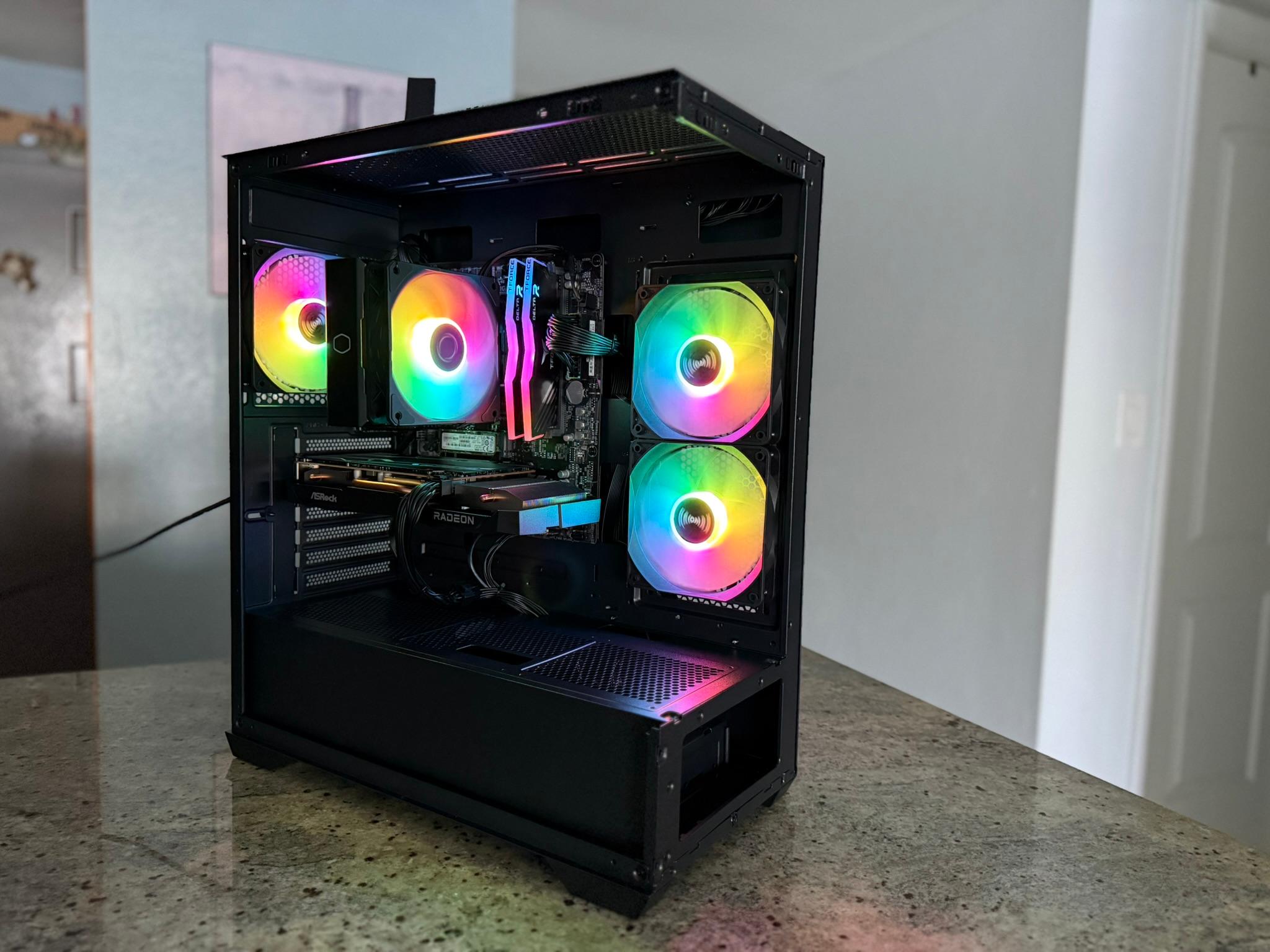 Radeon RX 7600 Custom Gaming PC - Ryzen 5 5500