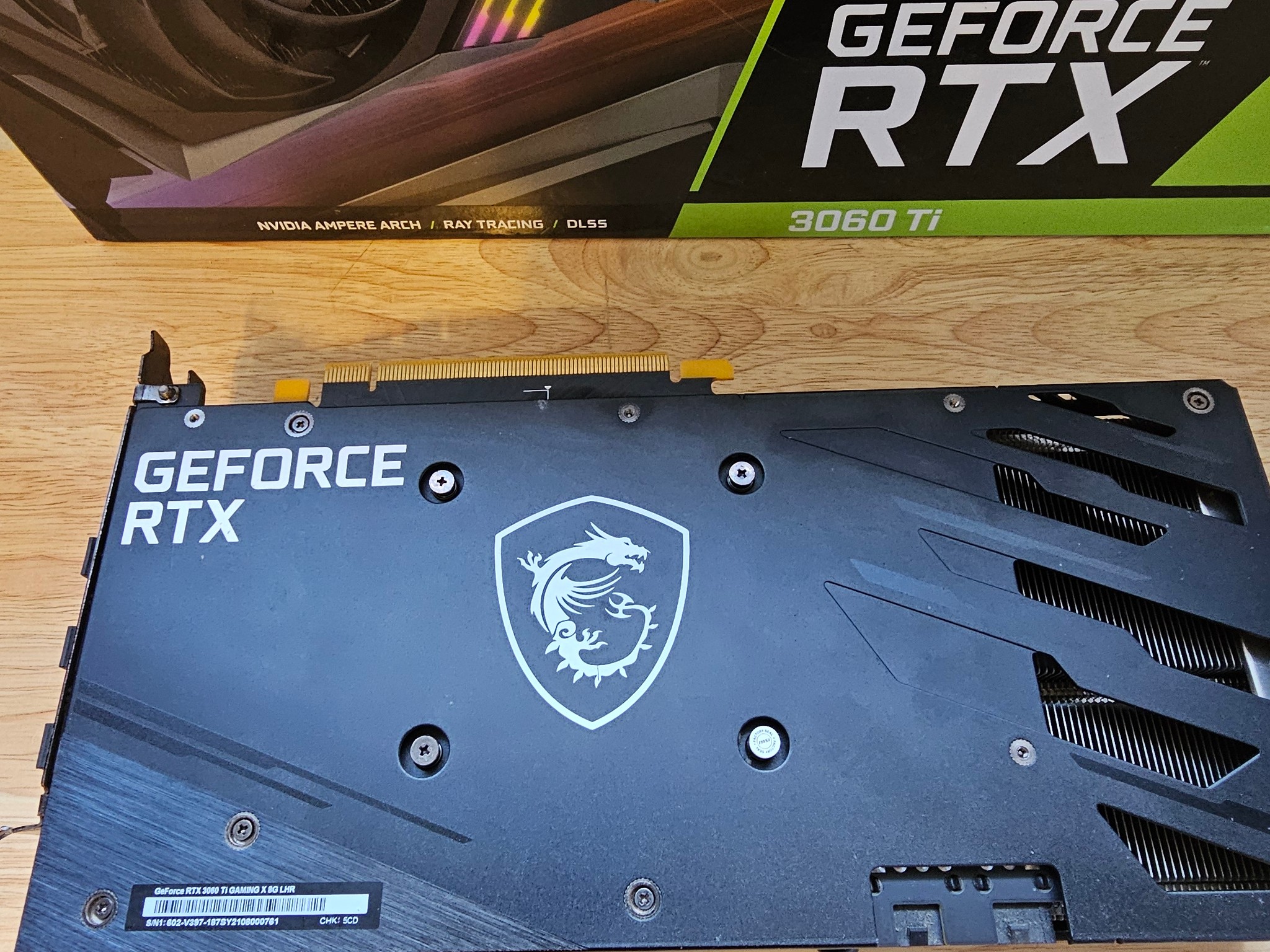 MSI GeForce RTX 3060 Ti GAMING X