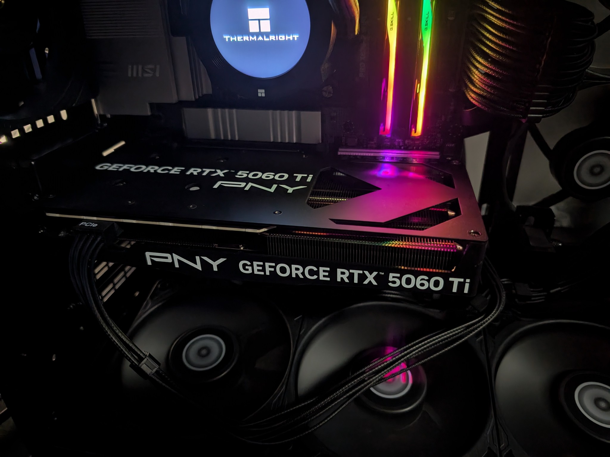 PNY Dual Fan OC GeForce RTX 5060 Ti 8GB GPU