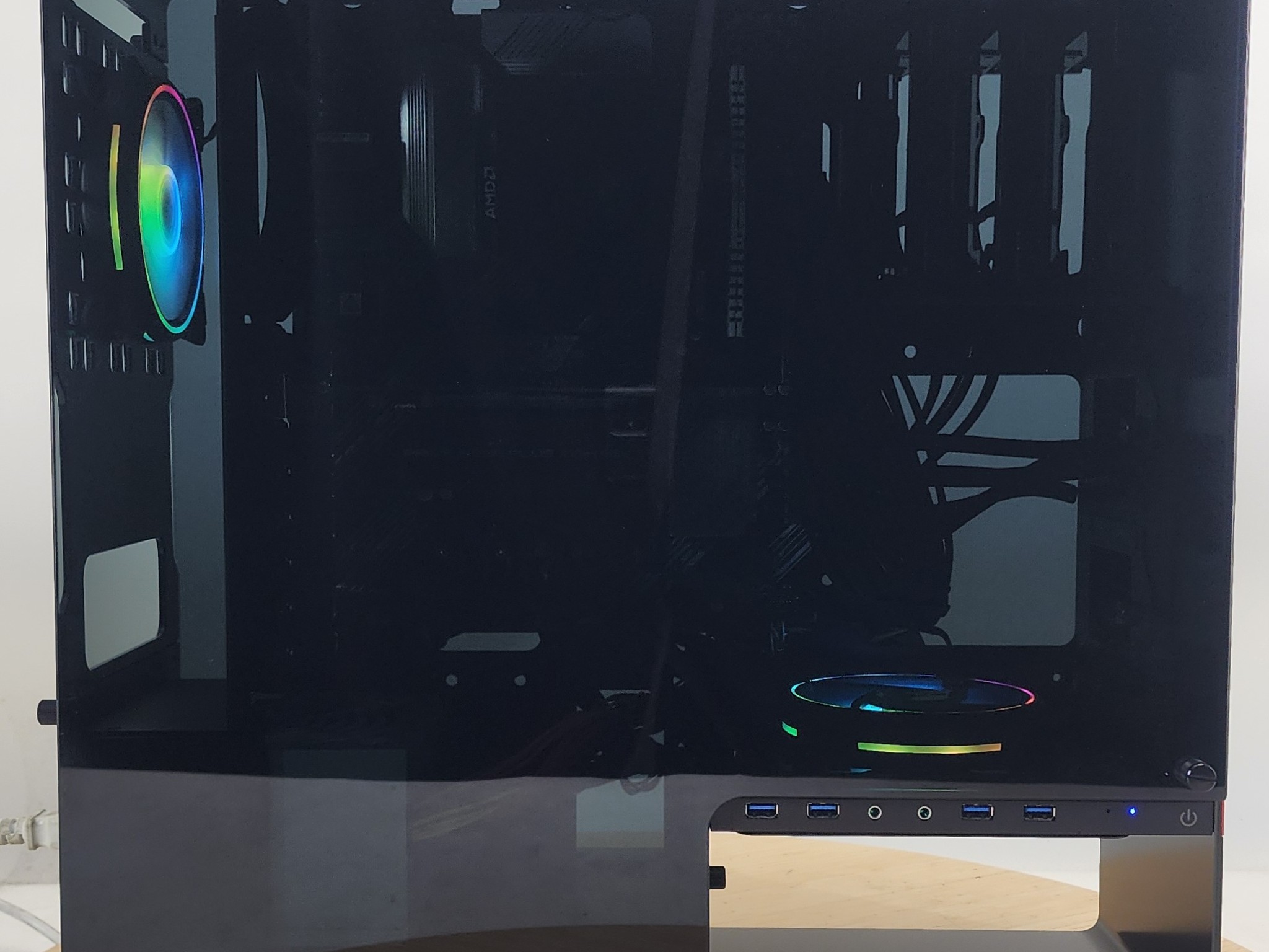 Gaming PC Ryzen 5 5500 8GB RAM 500GB SSD RX 6400 4GB Windows 11 Computer