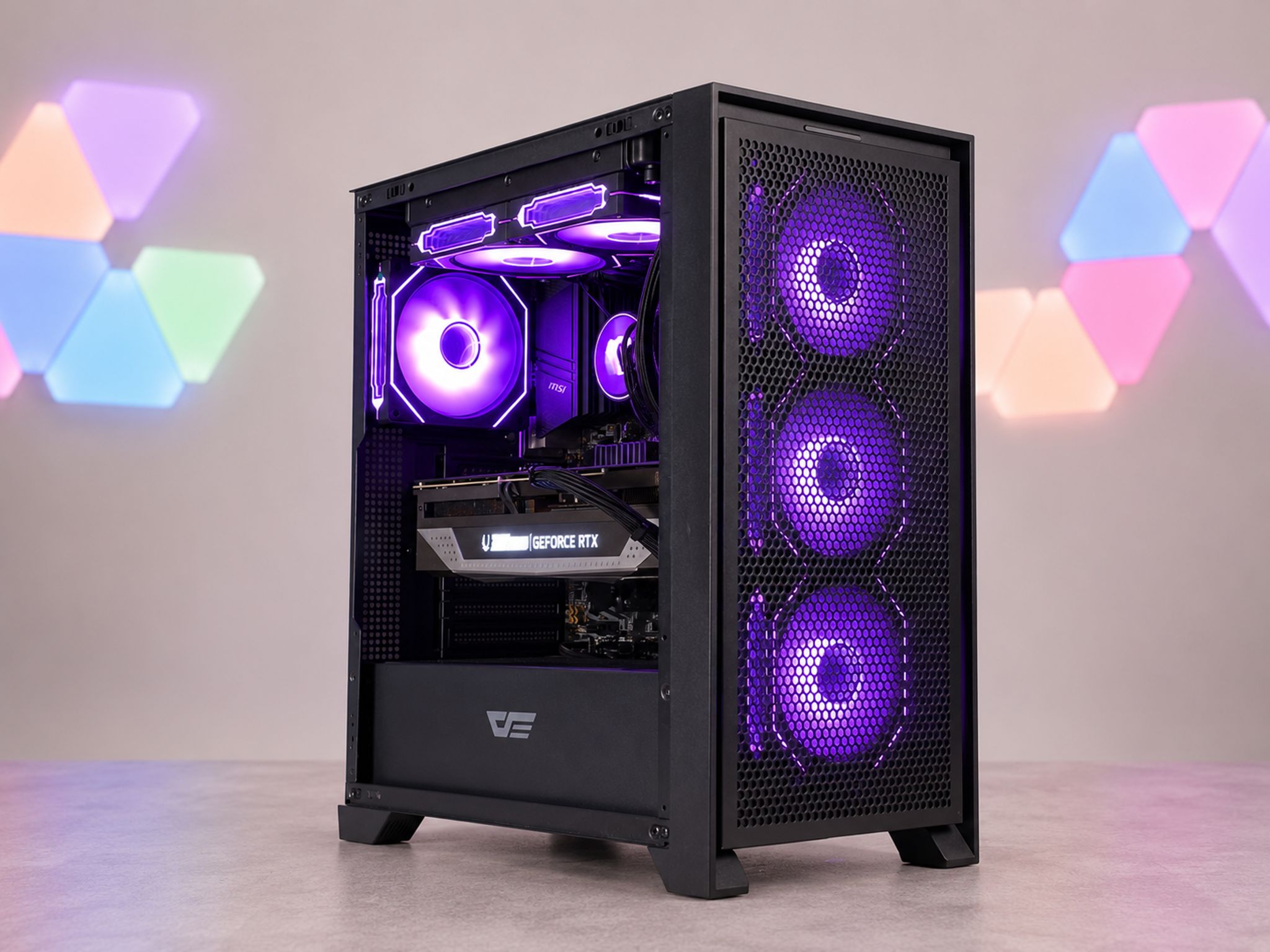 🔮 HAZE Gaming PC | RTX 4070 Ti SUPER 16GB | RYZEN 7 5700X3D | 16GB RAM | 1TB NVME | FREE SHIPPING