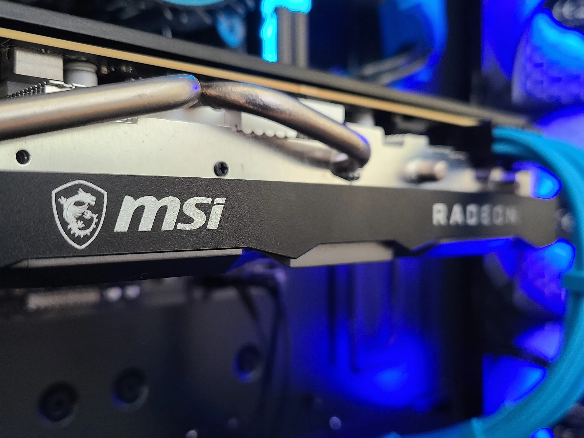 🔵⚫ Azure Abyss 🔵⚫ Radeon 5700 XT + i3-12100f