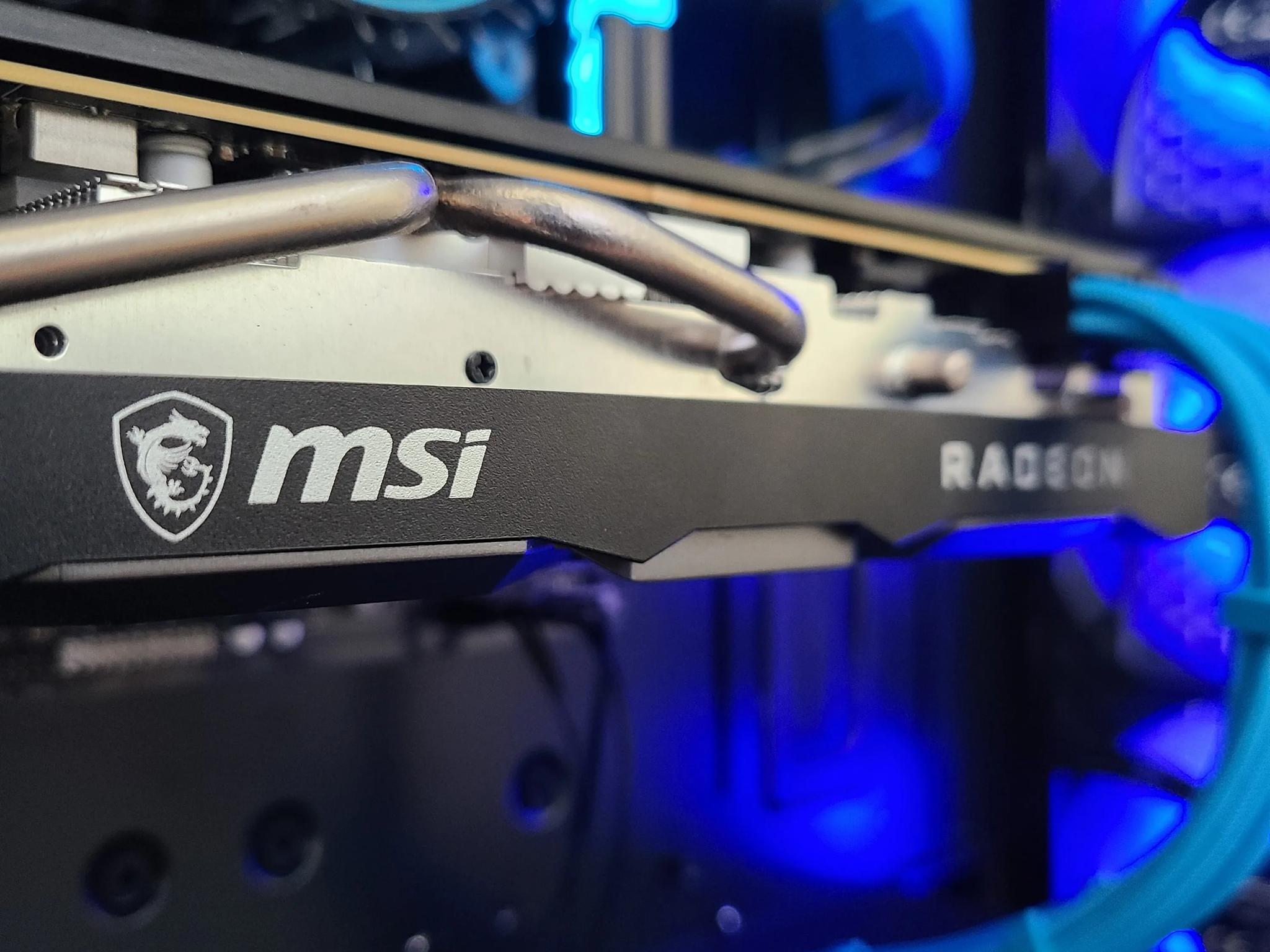 🔵⚫ Azure Abyss 🔵⚫ Radeon 5700 XT + i3-12100f