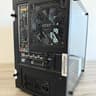 Sleek White Mini Gaming PC: i5-9600K, GTX 1070 Ti, 32GB RAM - Perfect for Esports & Minimalist Setup