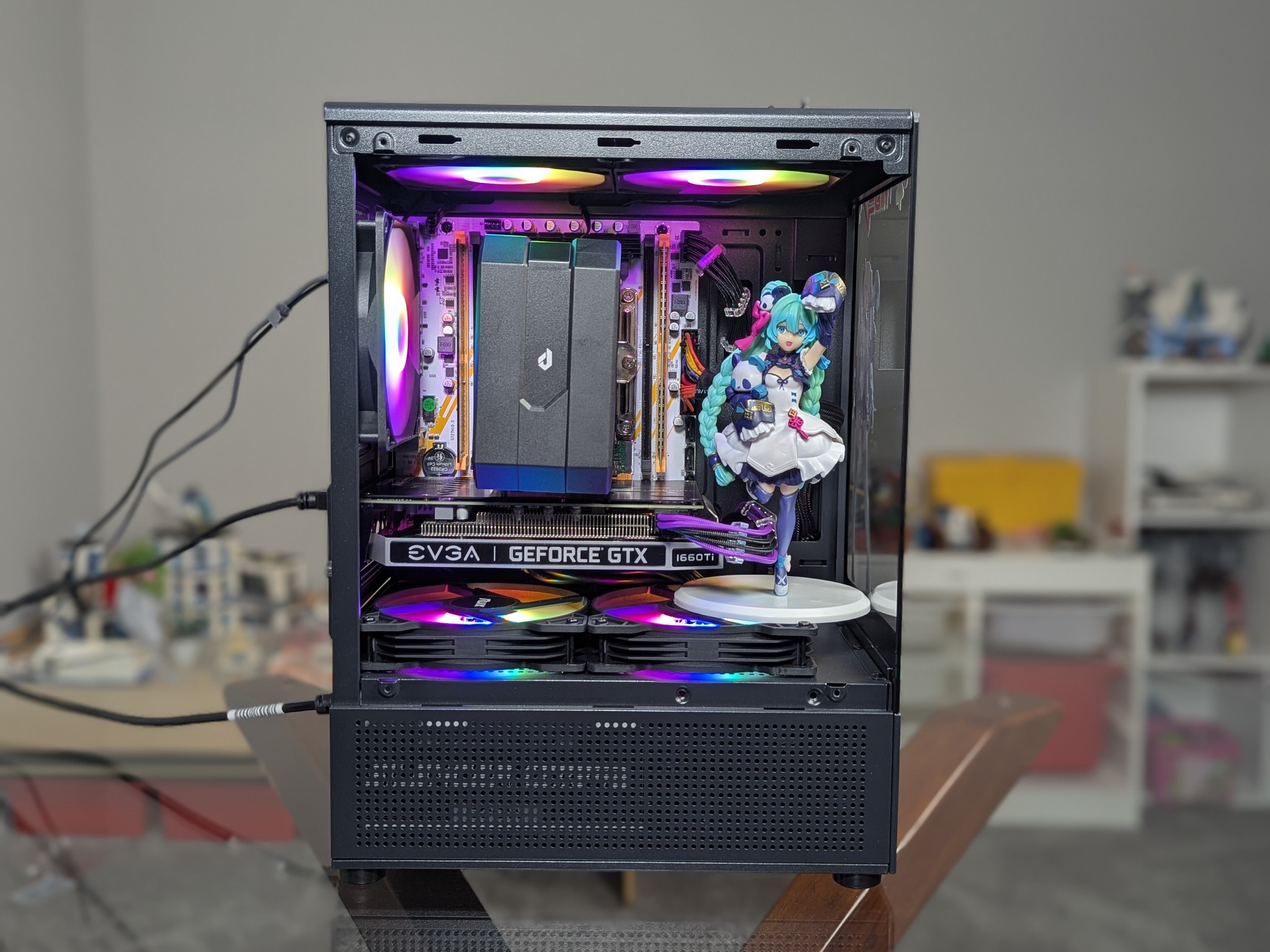 The Hatsune Miku 1080p Gaming PC | Nvidia GTX 1660Ti | Intel 14-core CPU | 16GB RAM | 512GB SSD