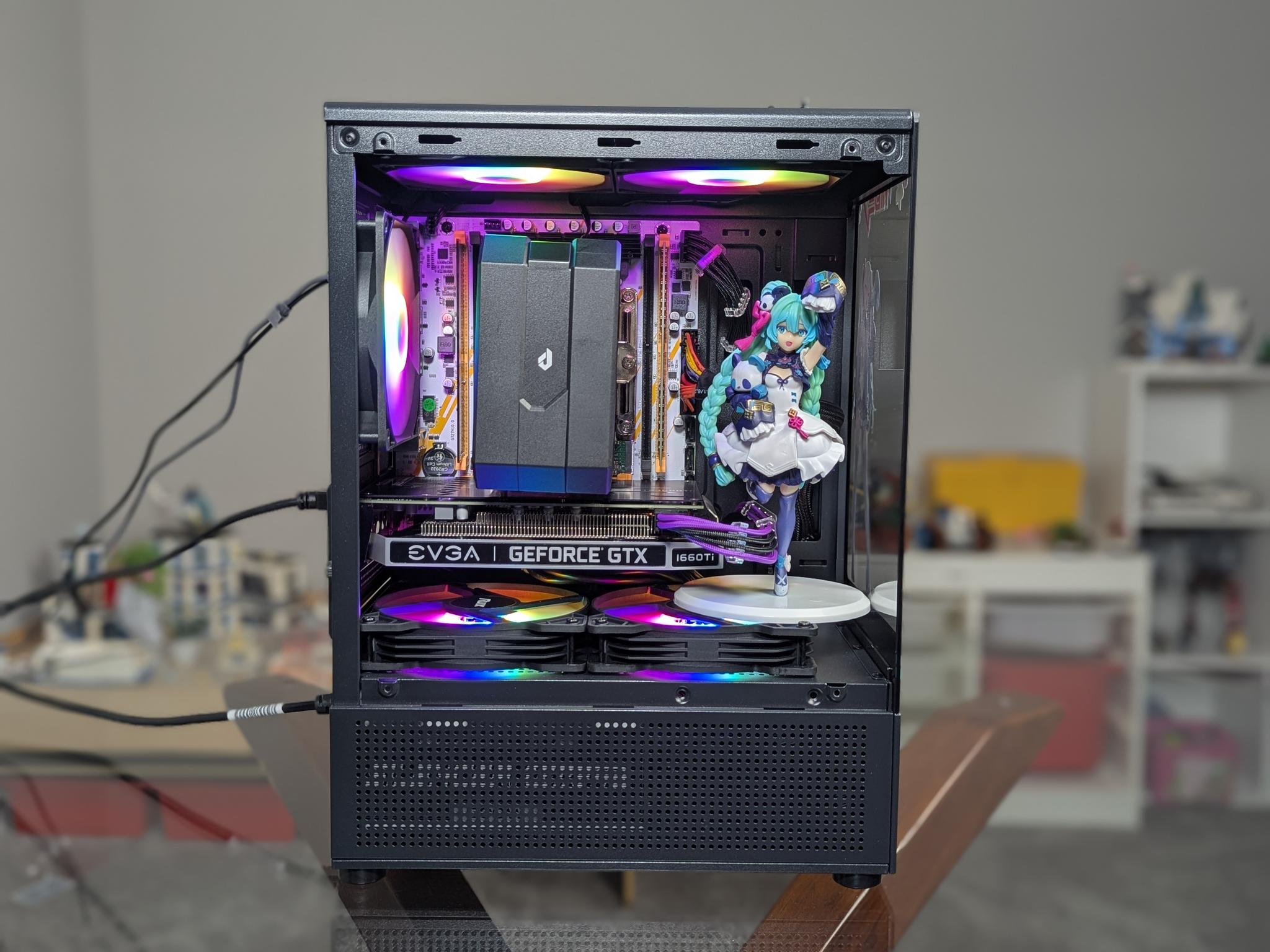 The Hatsune Miku 1080p Gaming PC | Nvidia GTX 1660Ti | Intel 14-core CPU | 16GB RAM | 512GB SSD