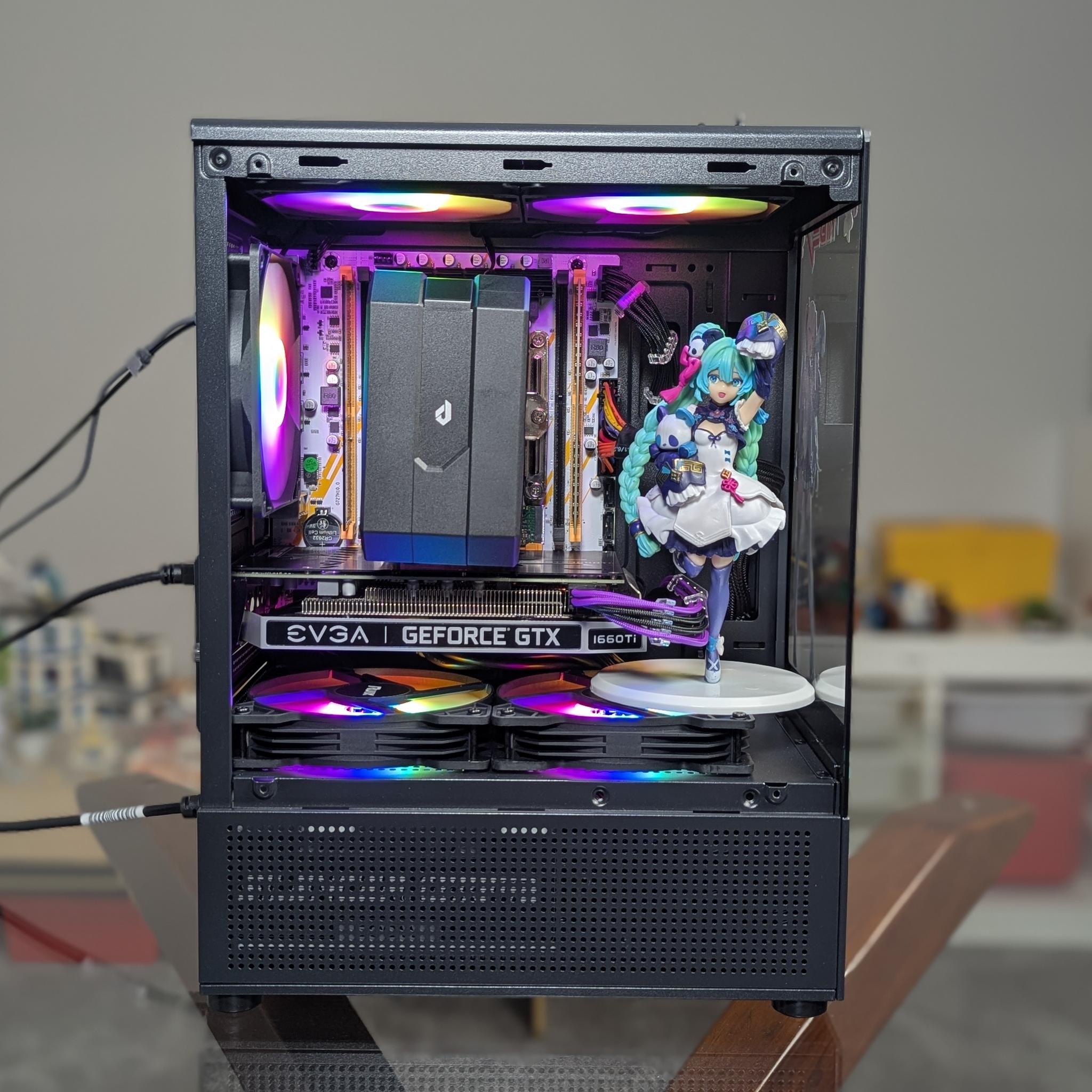 The Hatsune Miku 1080p Gaming PC | Nvidia GTX 1660Ti | Intel 14-core CPU | 16GB RAM | 512GB SSD