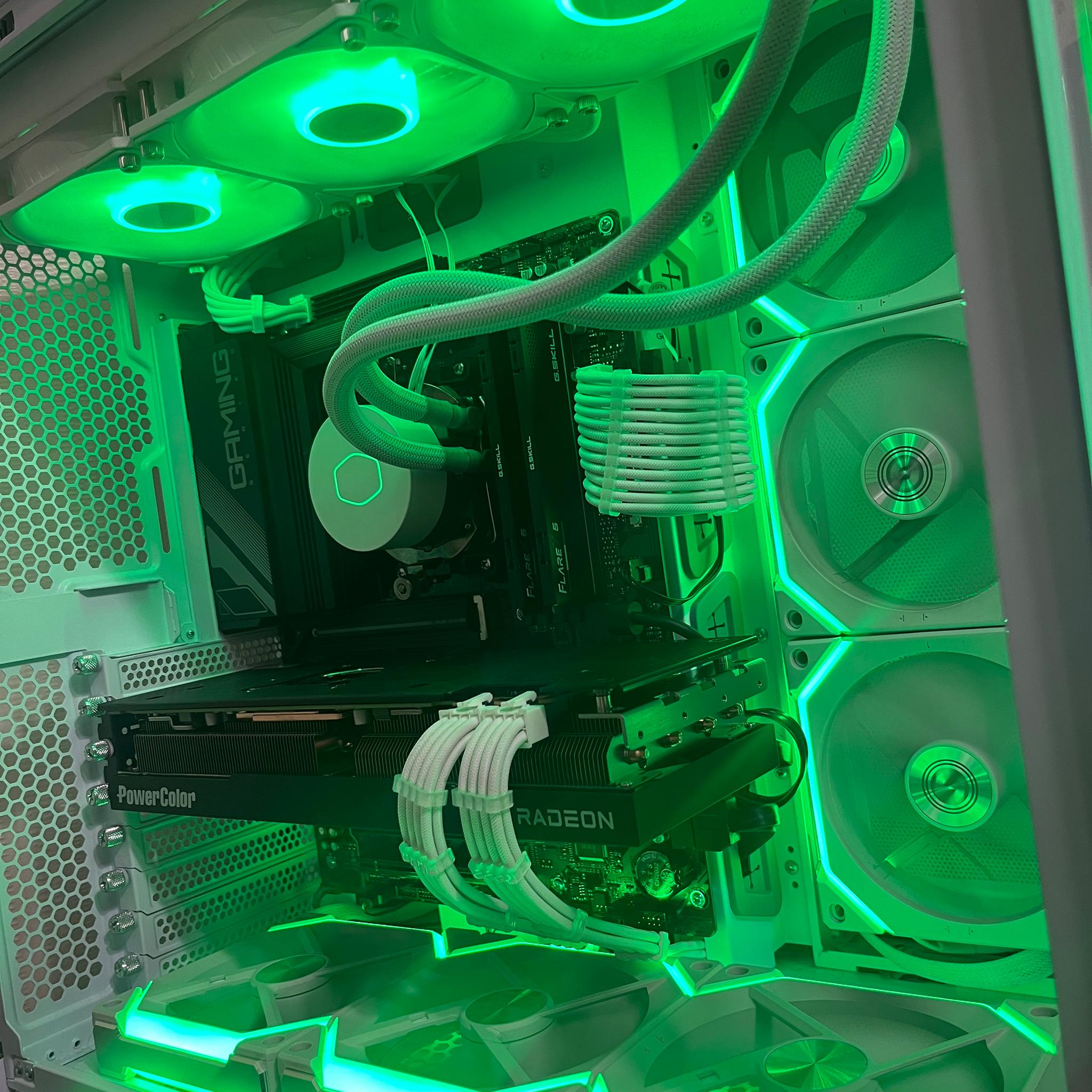 “Halo” 1440p/4K Streaming/Gaming PC|Ryzen 7 7700x, RX 7900GRE, 1TB M.2 SSD