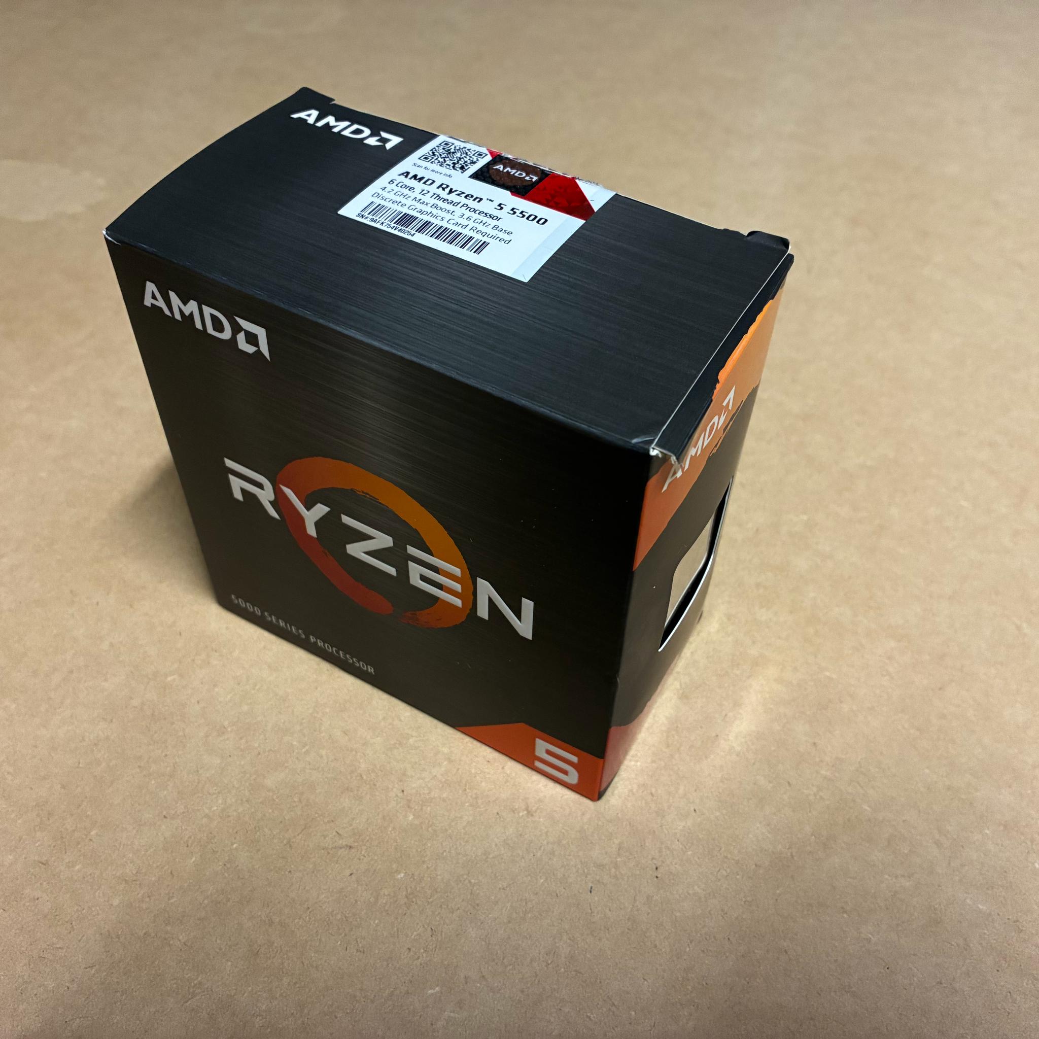 AMD Ryzen 5 5500