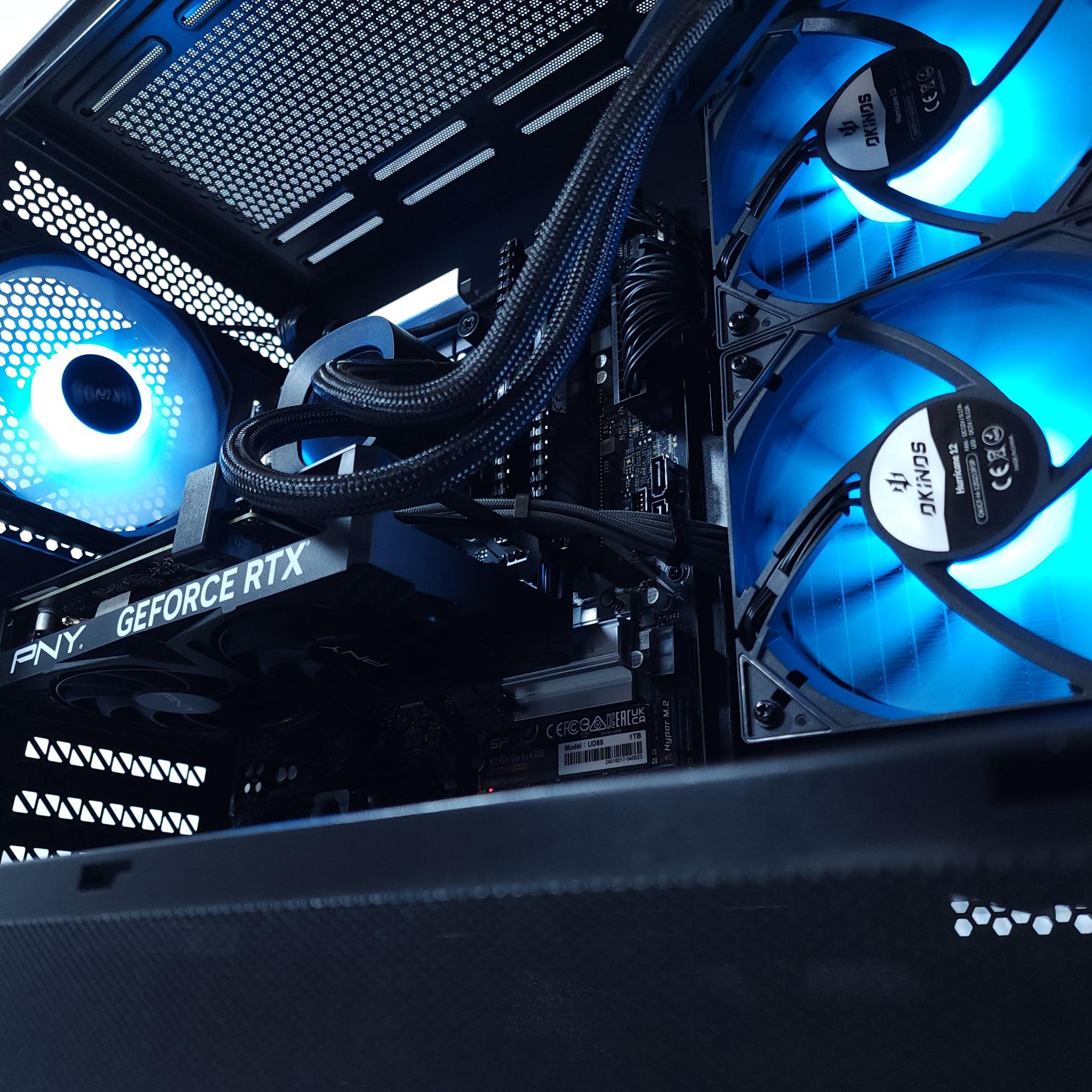 💙RTX 4060●Core i5 12600KF●1TB NVMe●32GB 3200MHz DDR4●1080p Gaming Computer