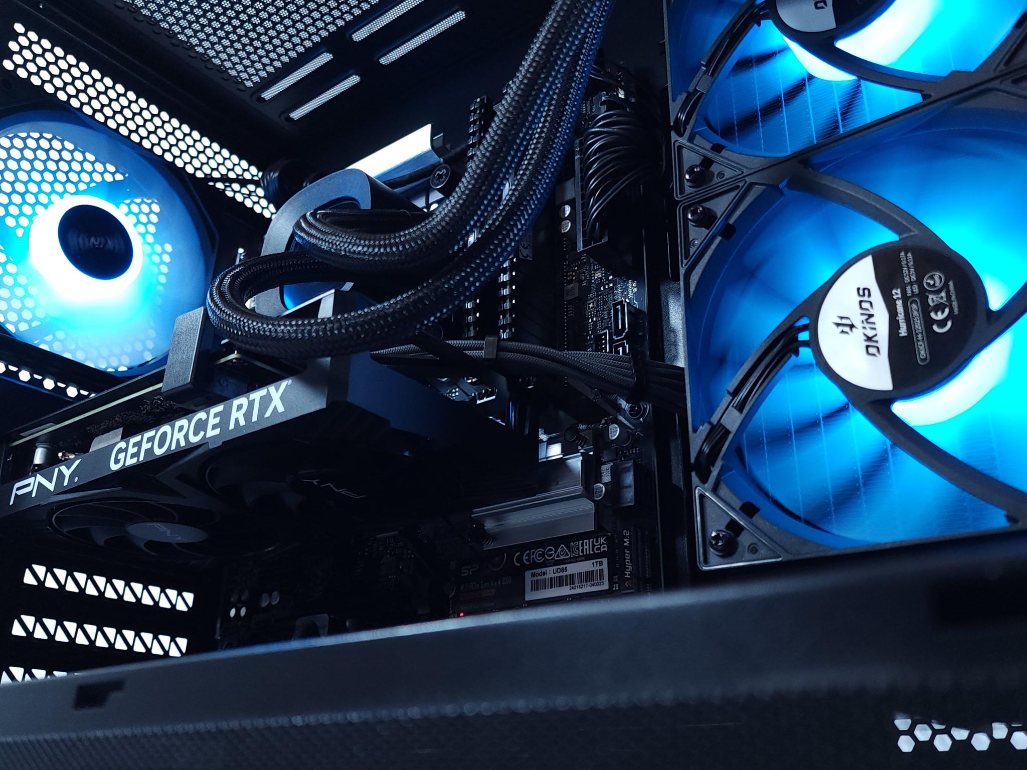 💙RTX 4060●Core i5 12600KF●1TB NVMe●32GB 3200MHz DDR4●1080p Gaming Computer