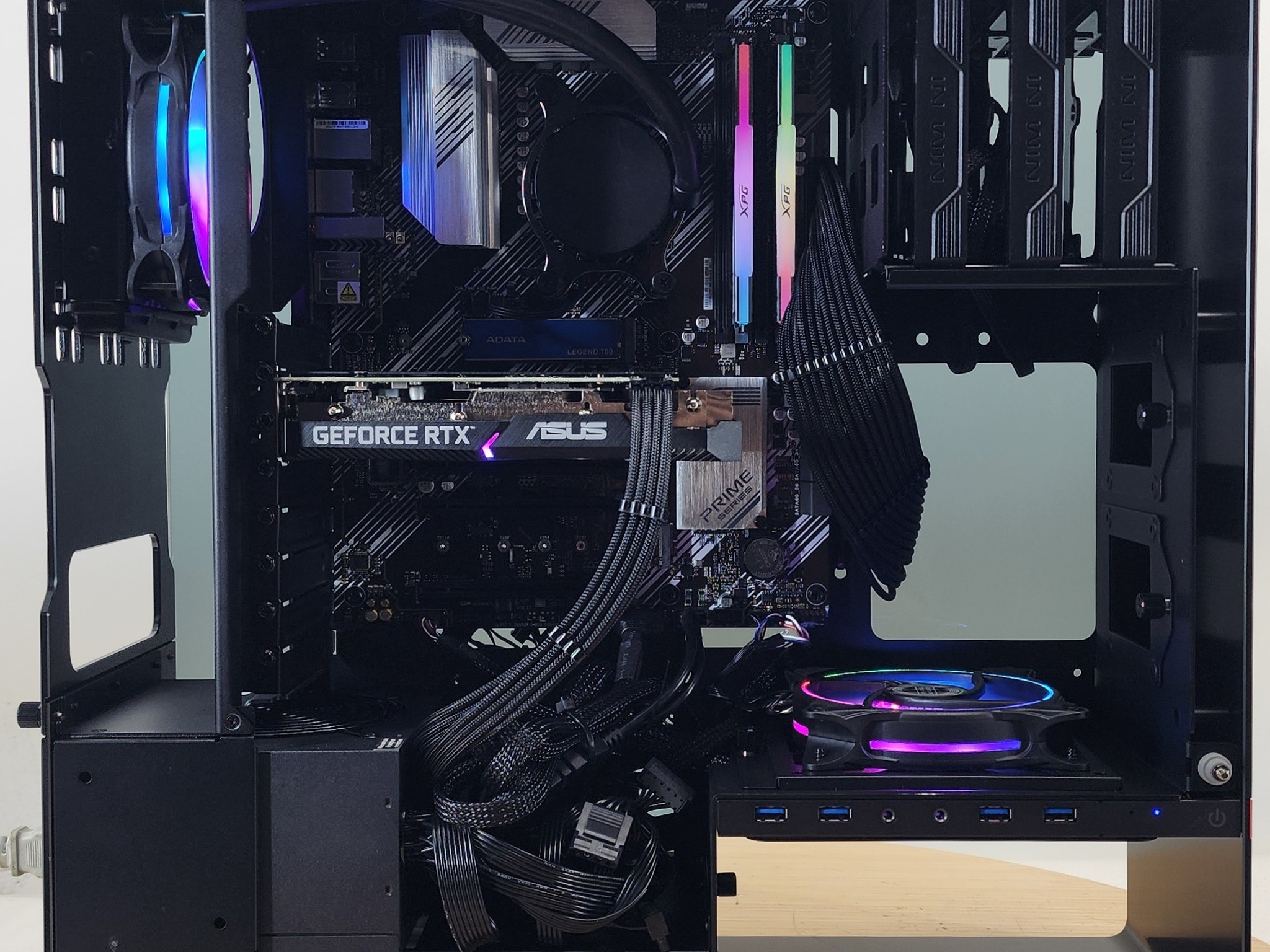 Gaming PC Ryzen 7 5700  16GB RAM 1TB SSD RTX 3060 12GB Windows 11 Computer