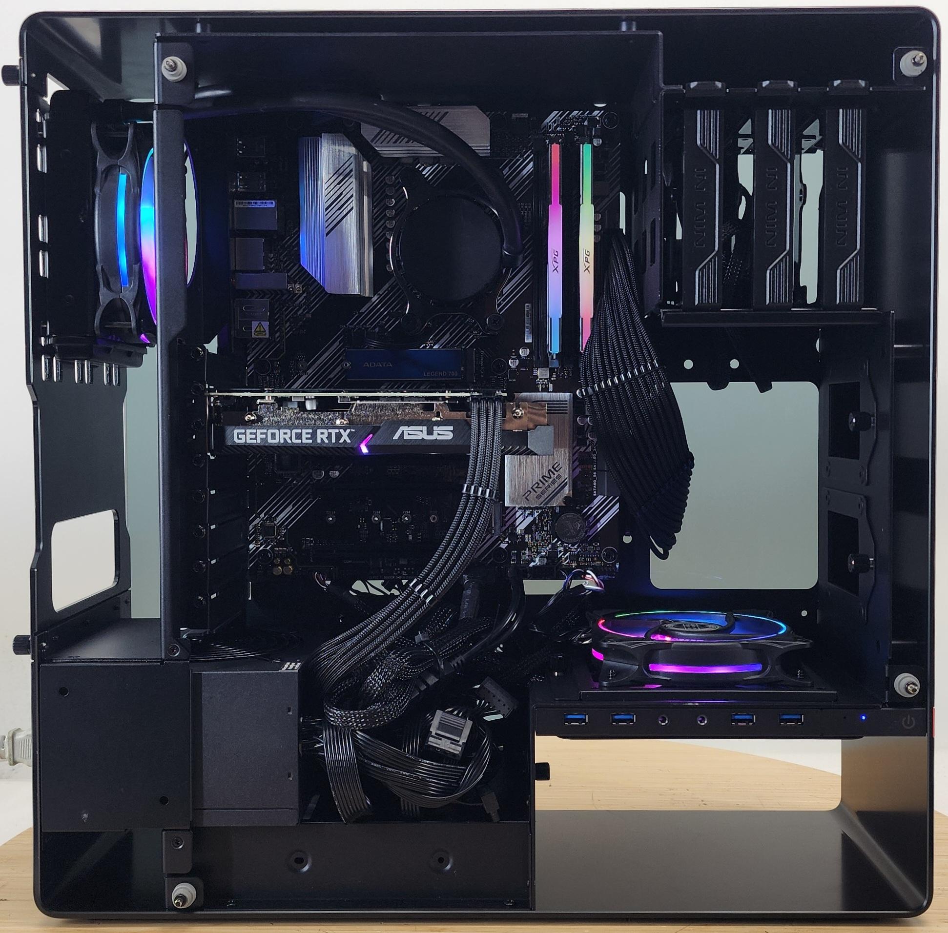 Gaming PC Ryzen 7 5700  16GB RAM 1TB SSD RTX 3060 12GB Windows 11 Computer