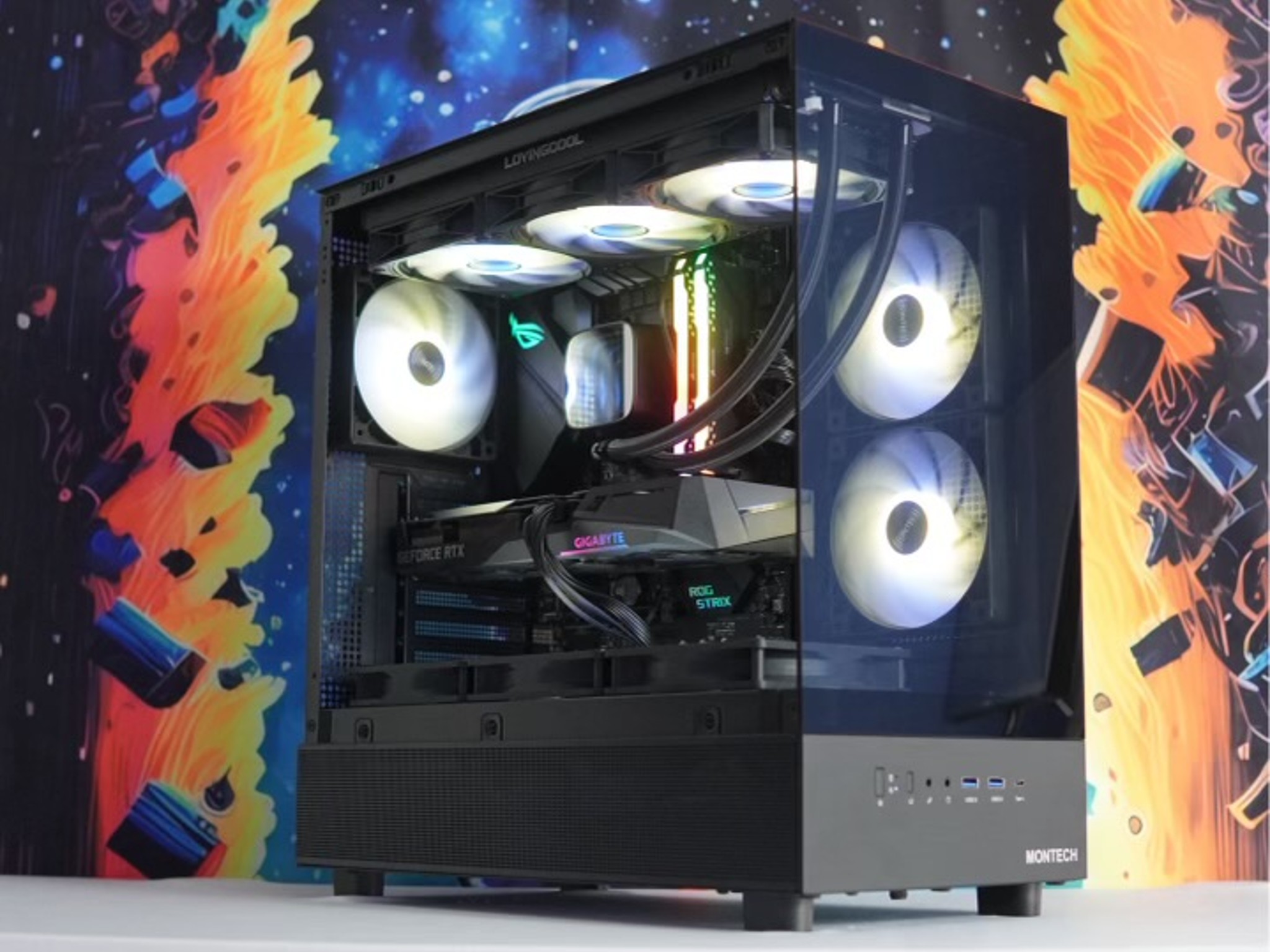 Gigabyte 3060| Gaming PC | Ryzen 5 3600|16GB Ram|1.5TB Storage|Wifi|BT
