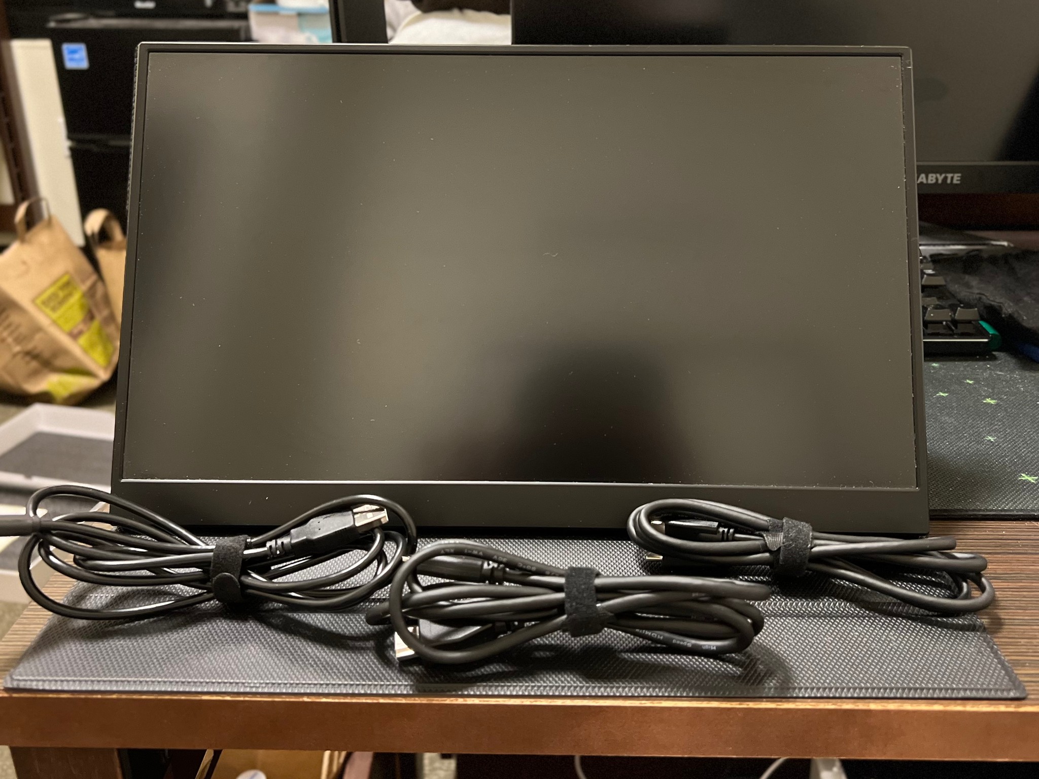 CNBANAN 16.1" Portable 1080P IPS 144Hz Gaming Monitor