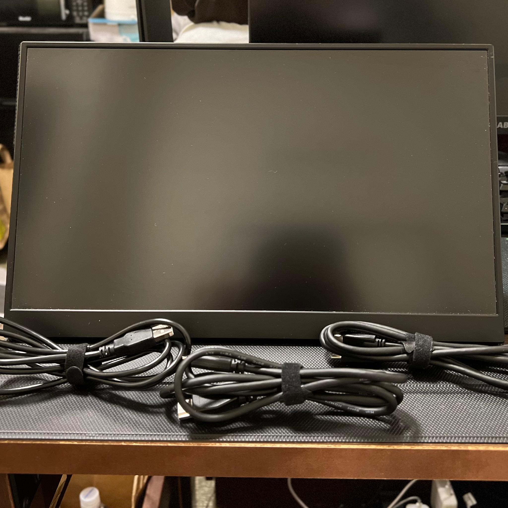 CNBANAN 16.1" Portable 1080P IPS 144Hz Gaming Monitor