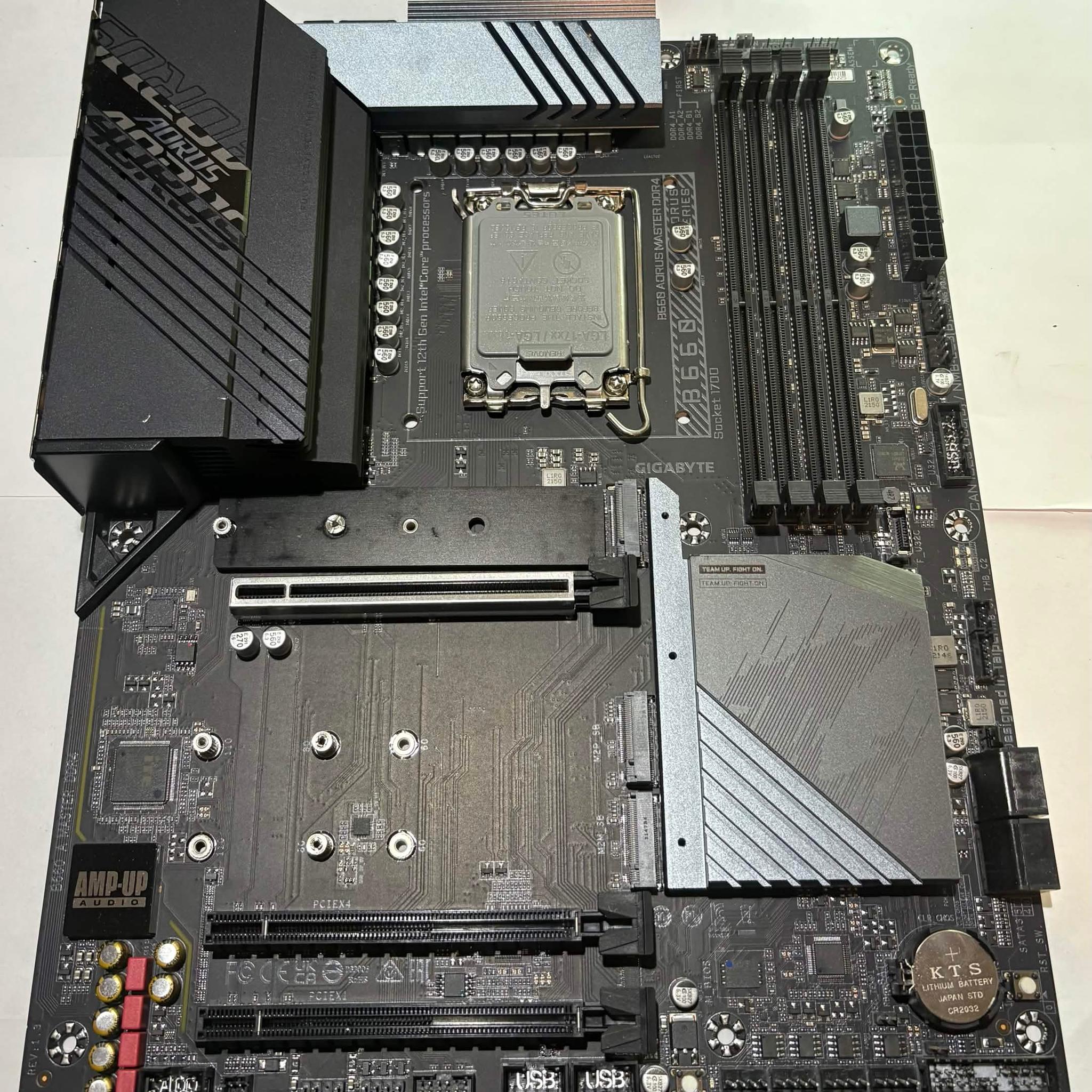 Gigabyte B660 AORUS Master DDR4 LGA1700 ATX Motherboard | WiFi 6 | Fully Tested