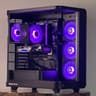 FREE SHIP 🖤🌈 Black RGB Gaming PC | RTX 4070 W/ WARRANTY | Core 5 225F | 1TB NVME SSD | 16 GB DDR5