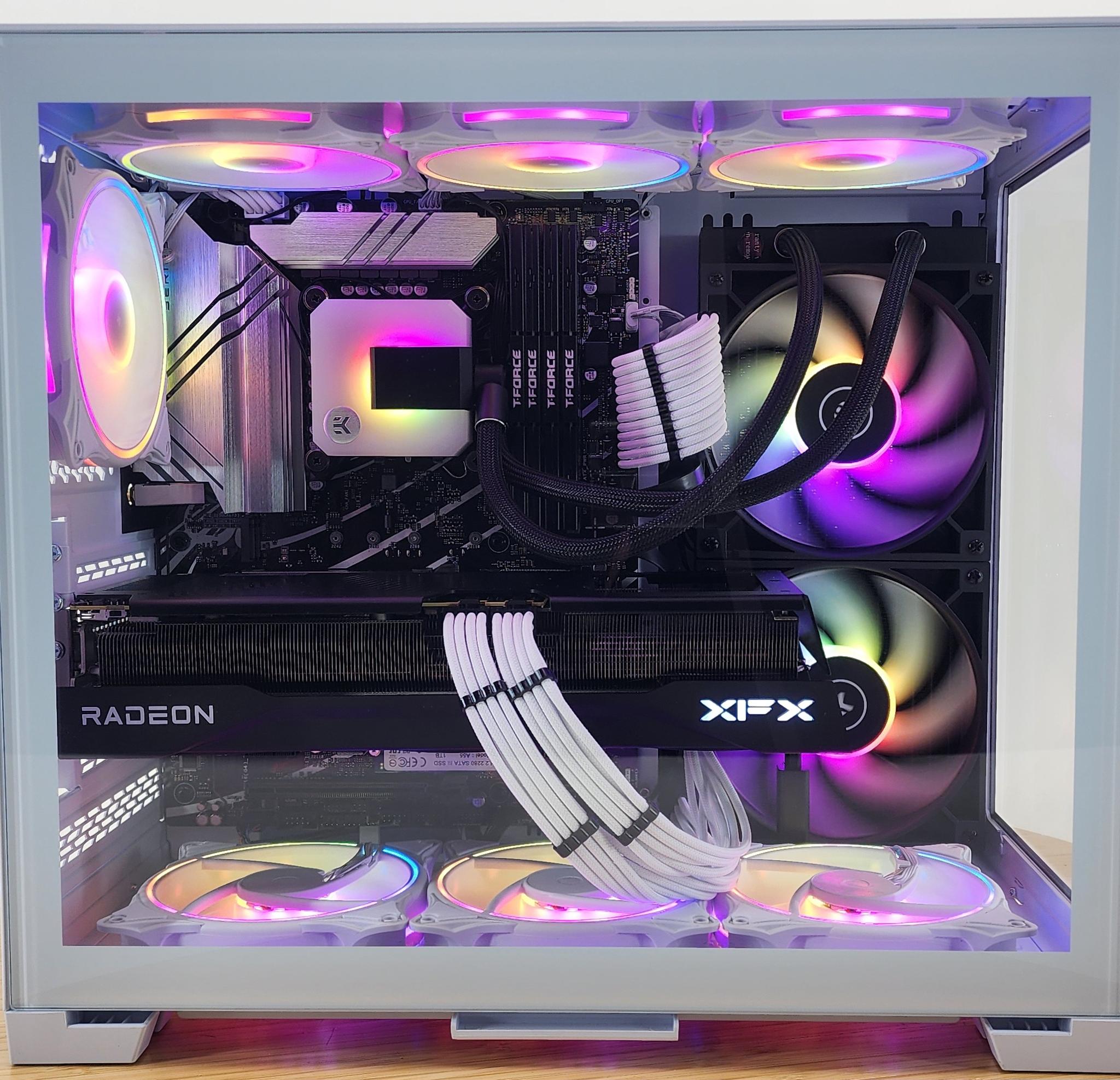 Gaming PC i5-14600K 32GB RAM 1TB SSD RX 9070 16GB Windows 11 Computer