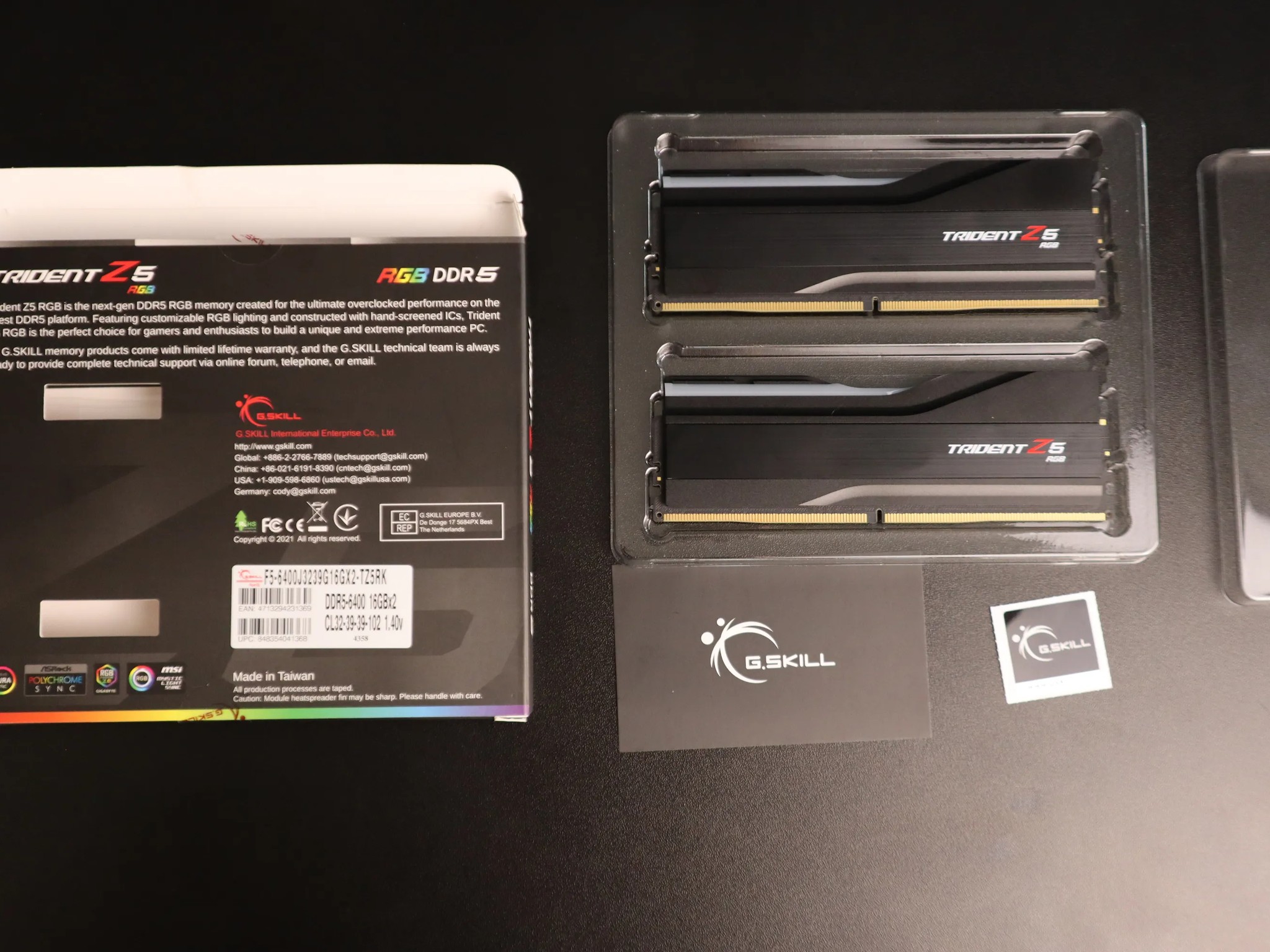 TriddentZ5 RGB DDR5 Ram 32gb