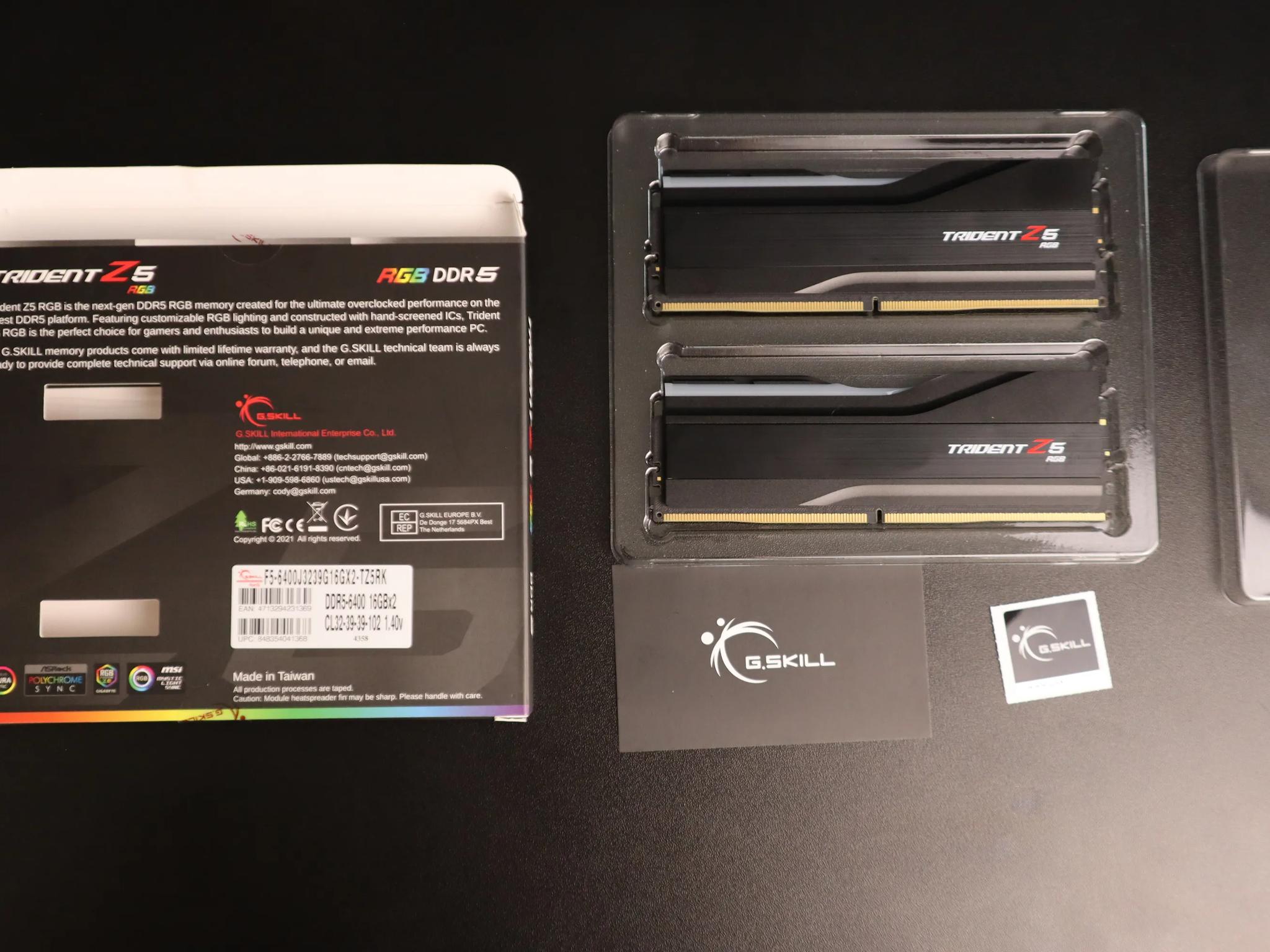 TriddentZ5 RGB DDR5 Ram 32gb
