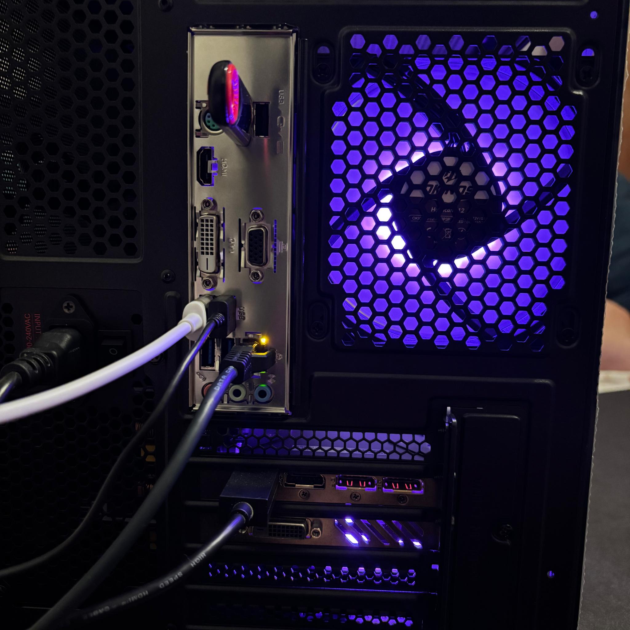 “Perfect All Black Gaming PC"| GTX 1070 8GB | Plug And Play Ready|