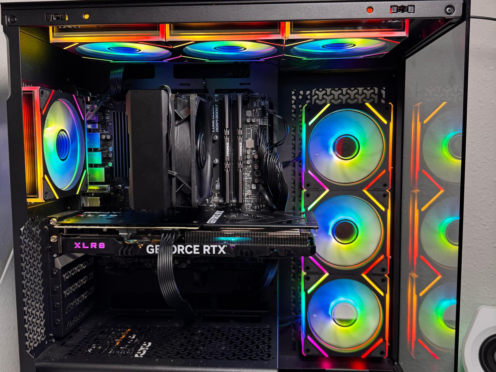 💻🔥 Custom Gaming PC – Ryzen 5  / PNY 4070 / 16GB-3200Mhz RAM 🔥💻