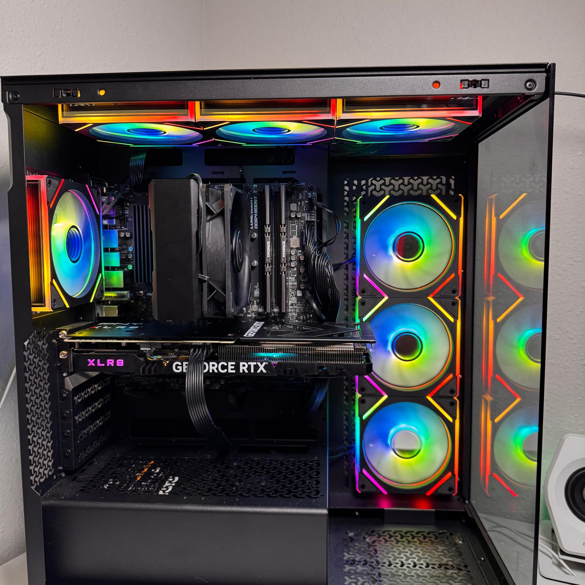 💻🔥 Custom Gaming PC – Ryzen 5  / PNY 4070 / 16GB-3200Mhz RAM 🔥💻