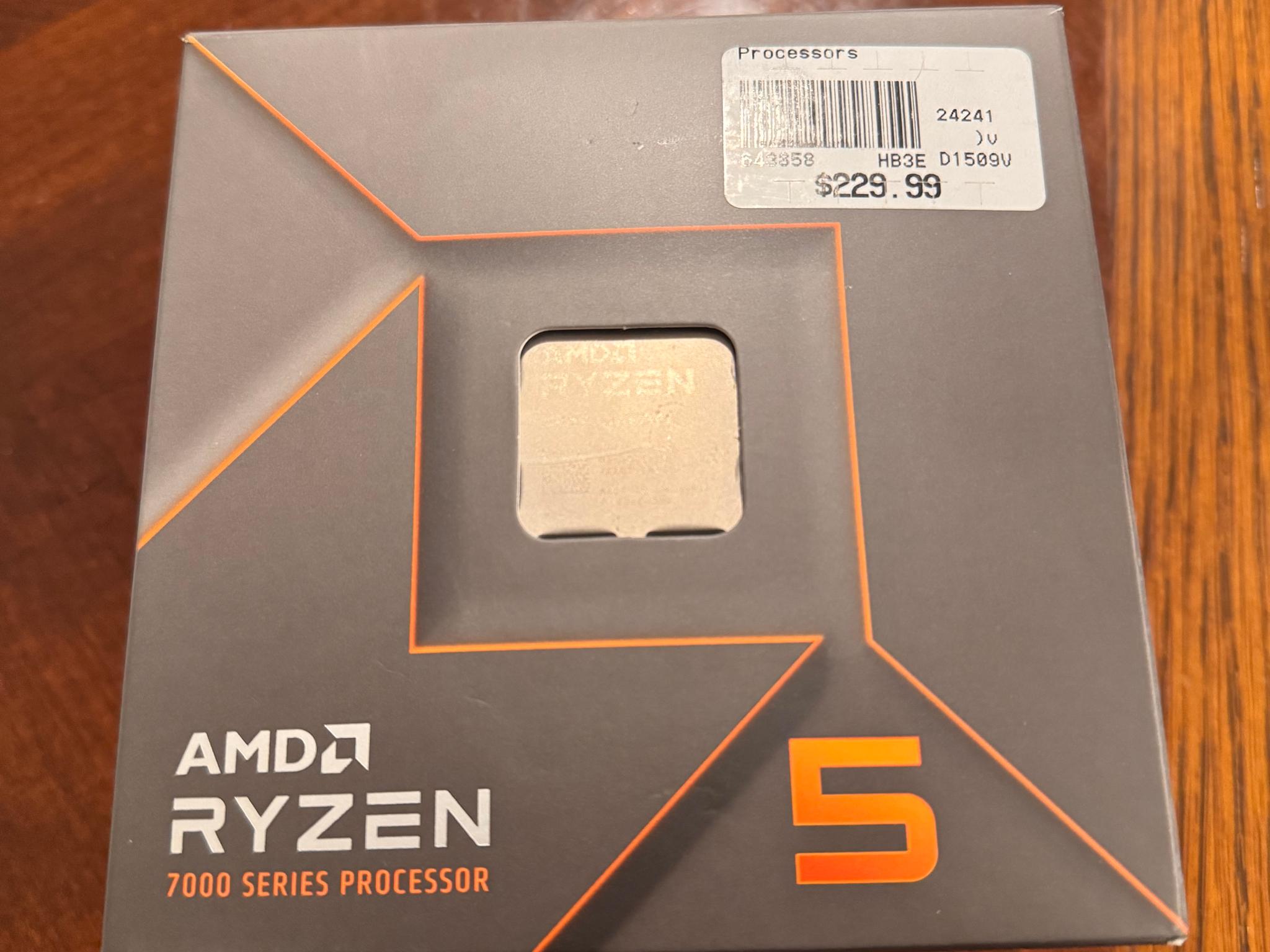 AMD Ryzen 5 7600