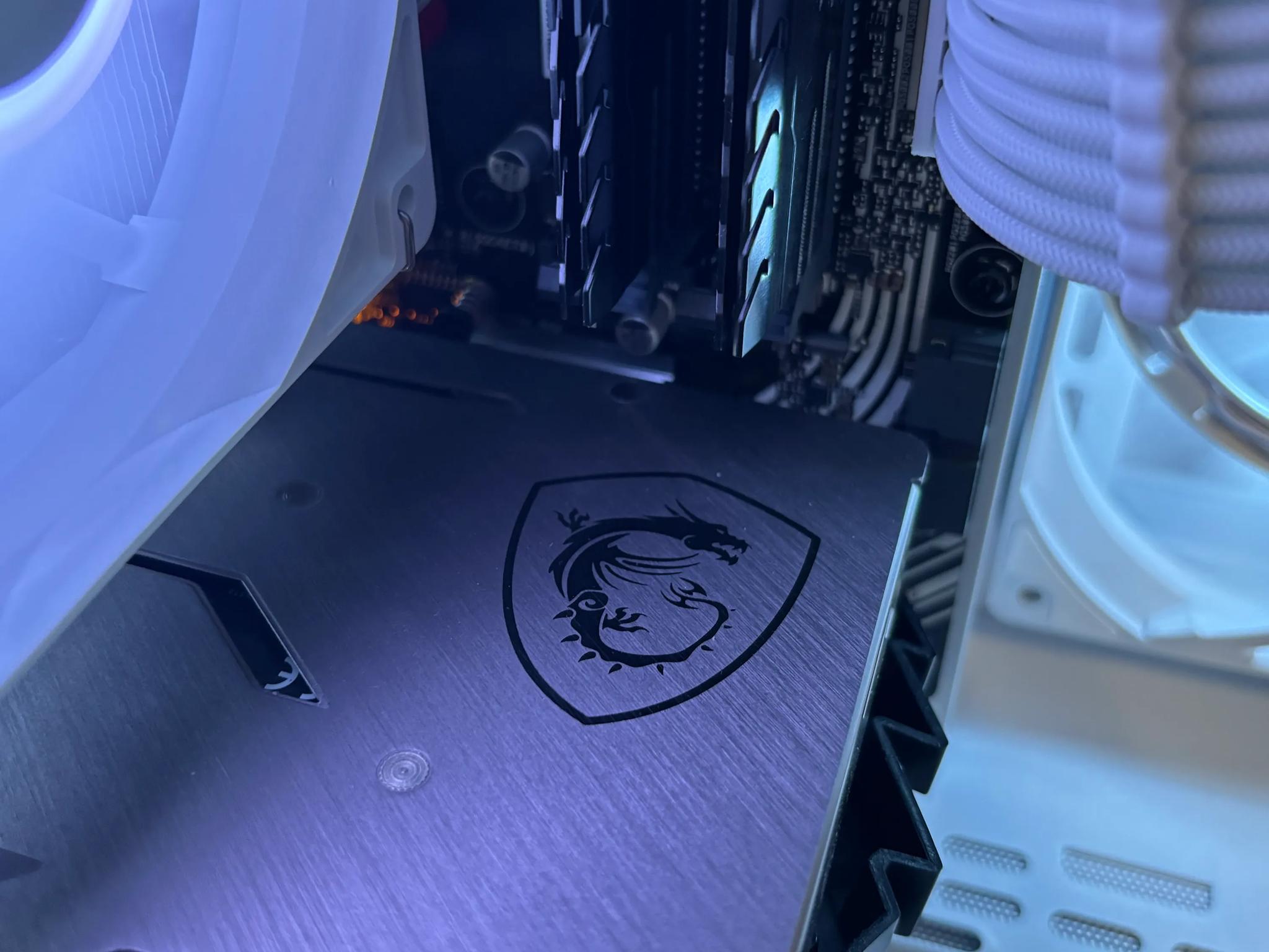 All White Custom NVIDIA Gaming PC