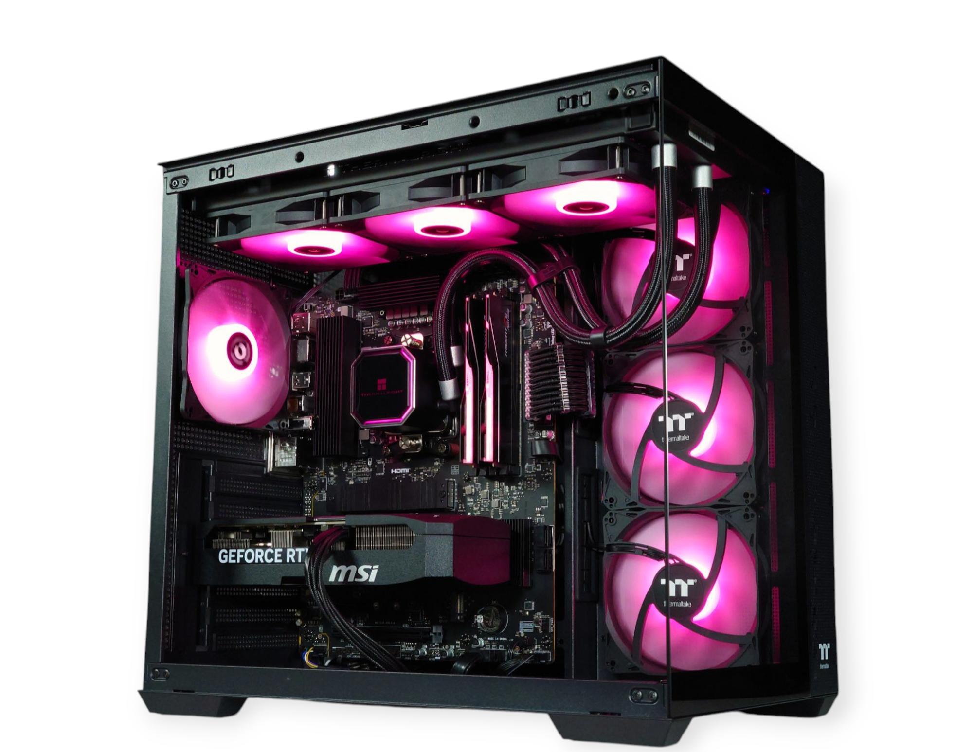 🌌 ☄️Liquid Cooled Gaming PC☄️Nvidia RTX 5060 Ti 16GB🌌AMD Ryzen 7 7700🌌32GB DDR5🌌1TB NVME